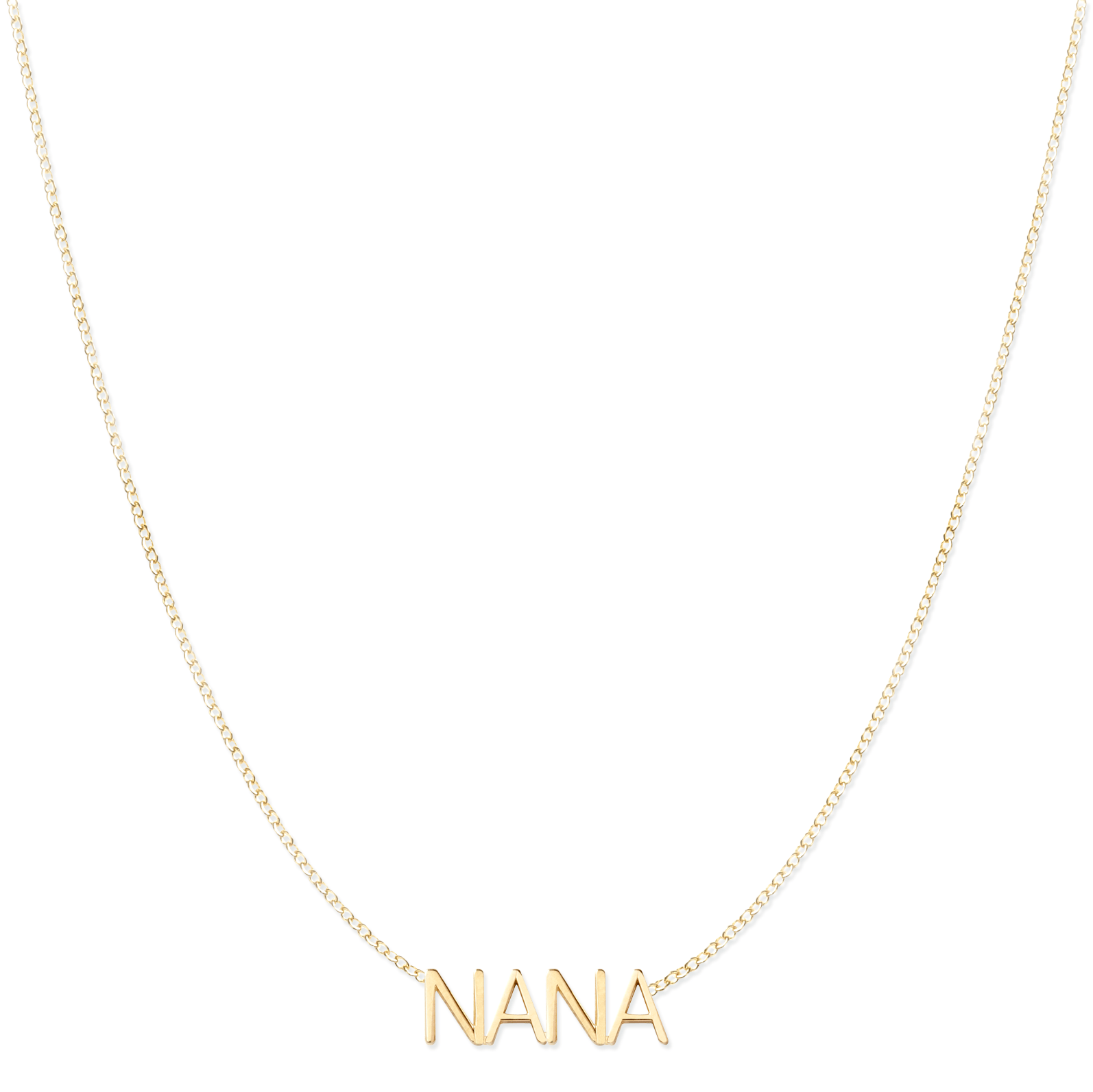 Women’s Nana Necklace - Yellow Gold Maya Brenner