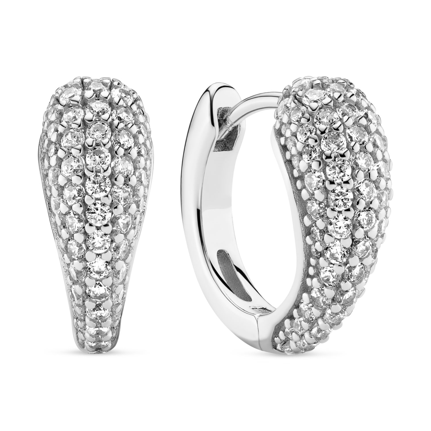 Sif Jakobs Jewellery Women's Earrings Goccia Circolo - Silver In Silver