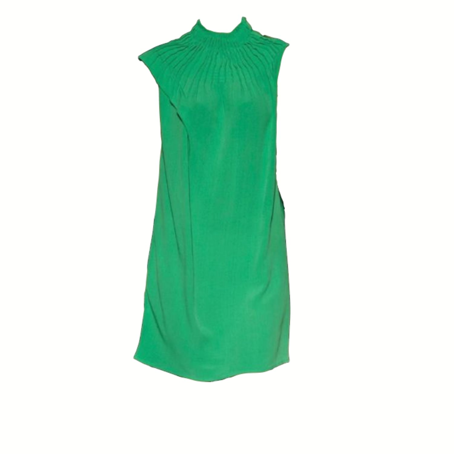 Luxury Pleated Neckline Dress | YunikuLondon | Wolf & Badger