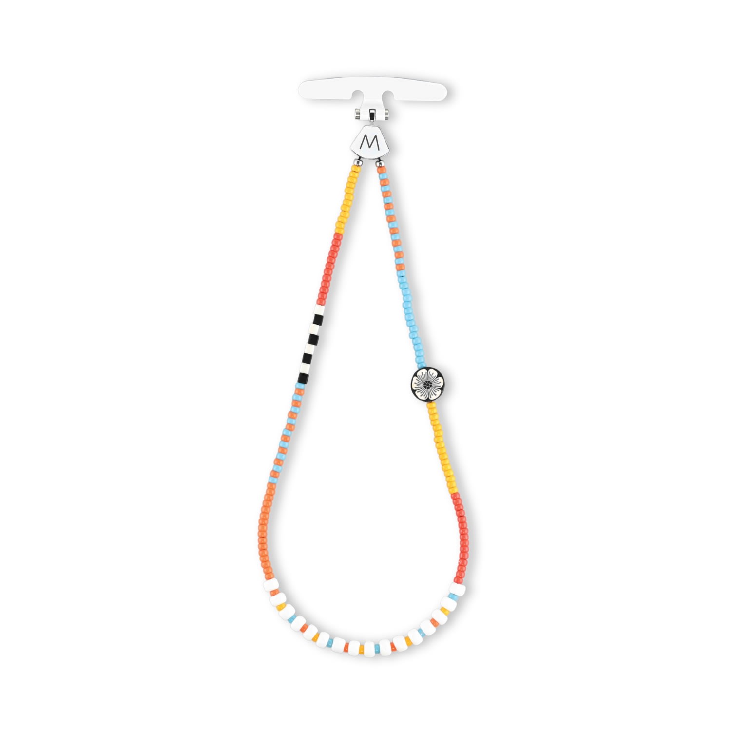 M.craftsman Women's M Beads Phone Bracelet - Hibiscus