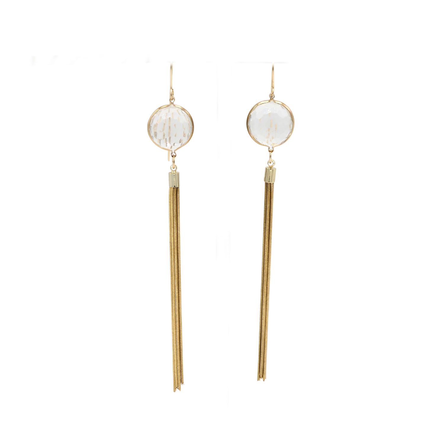 Women’s White Canica Earrings - Transparent Sita Nevado