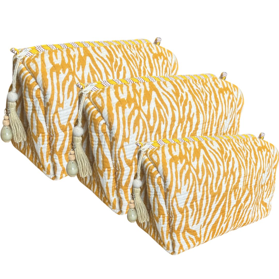 Conscious Yoga Collective Yellow The Zebra Travel Set