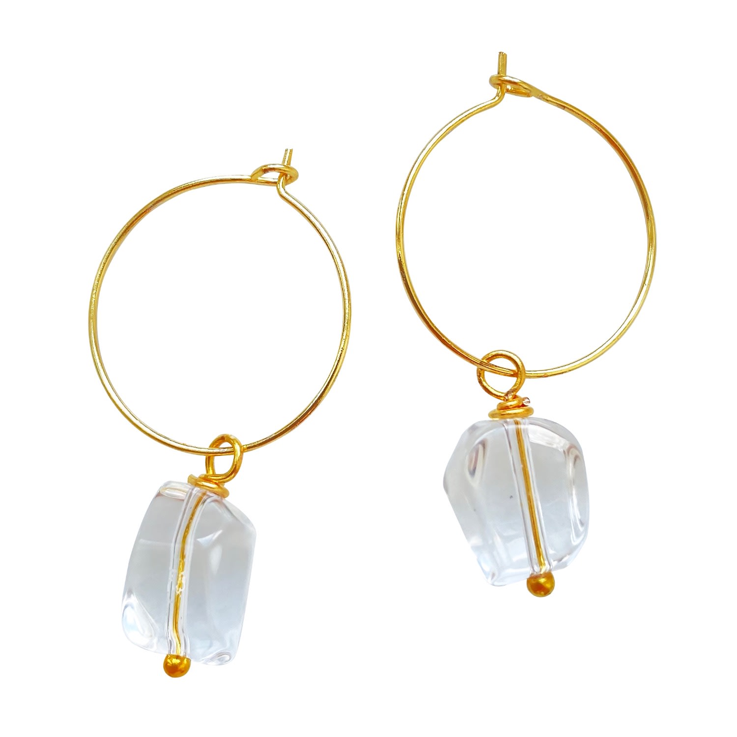 Women’s Gold / Neutrals Earrings Lea Smilla Brav