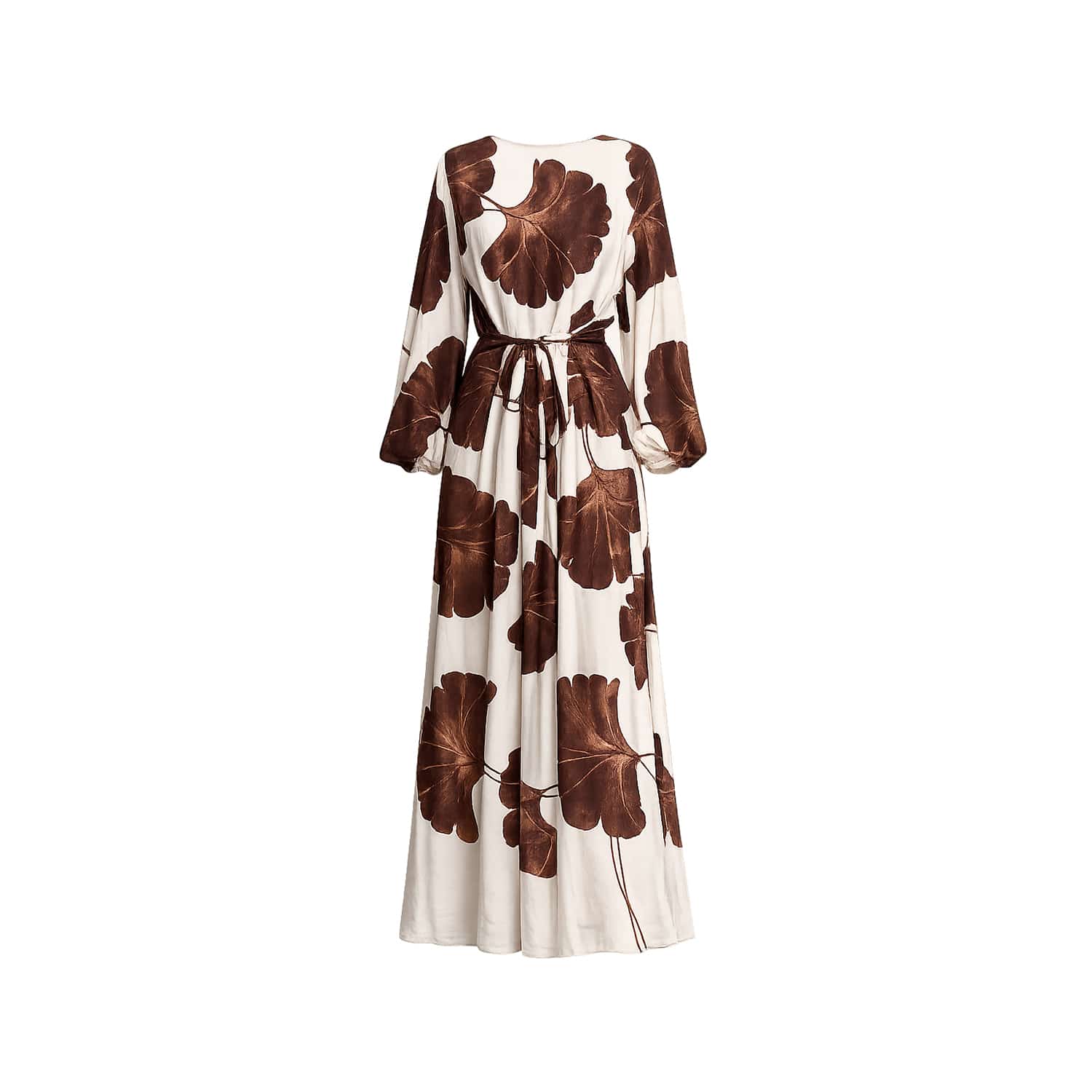 brown and white floral dress Embroidered Brown Floral Mini Dress - All Dresses