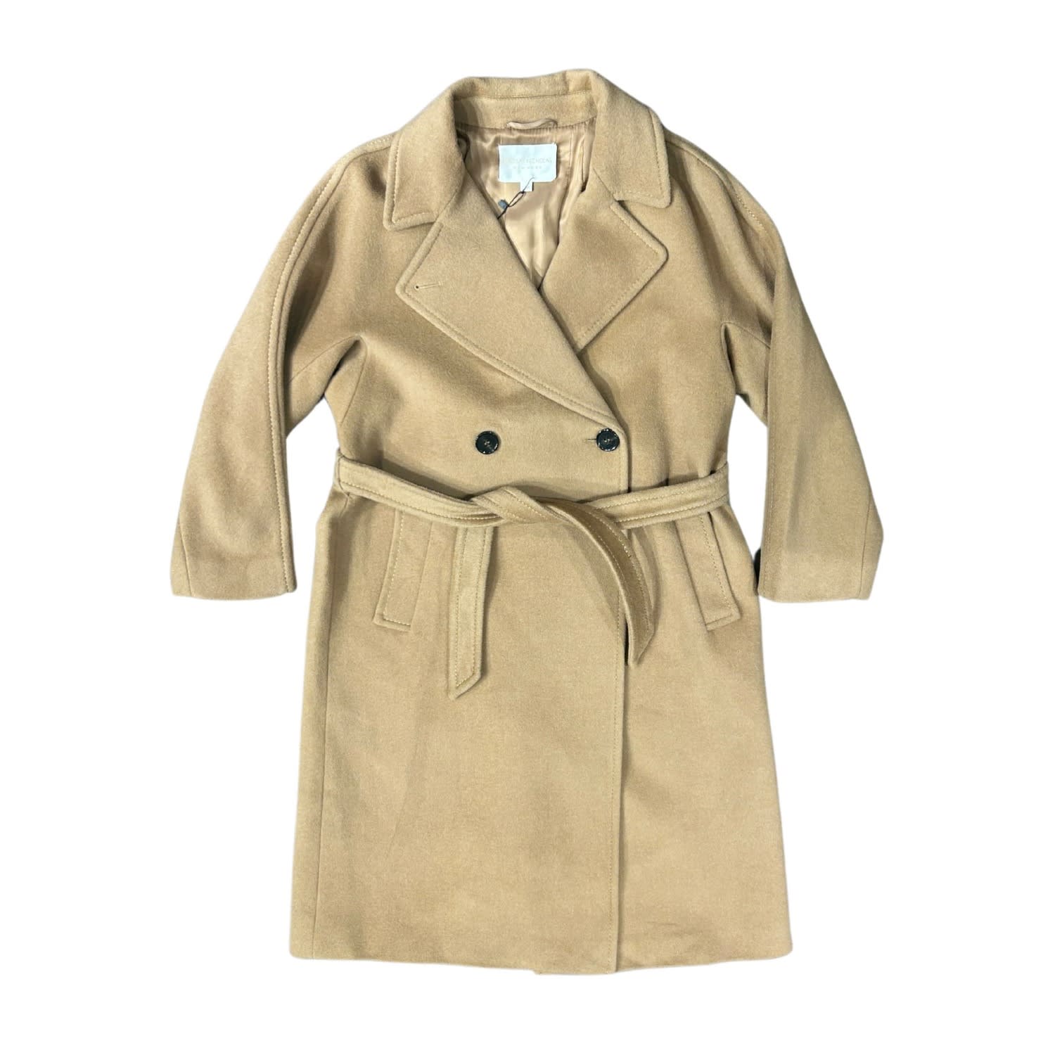 Lindsay Nicholas New York Women's Neutrals Hayden Coat In Camel In Beige