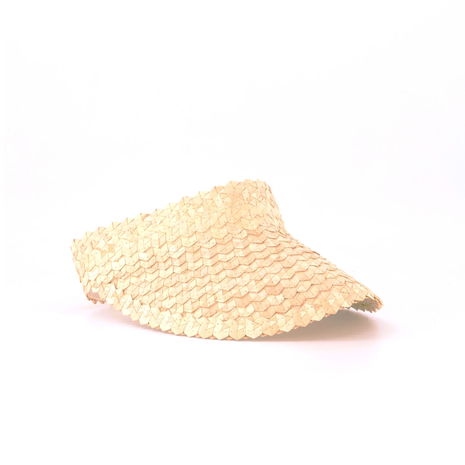 Ohsun Women's  Straw Visor - White In Neutral