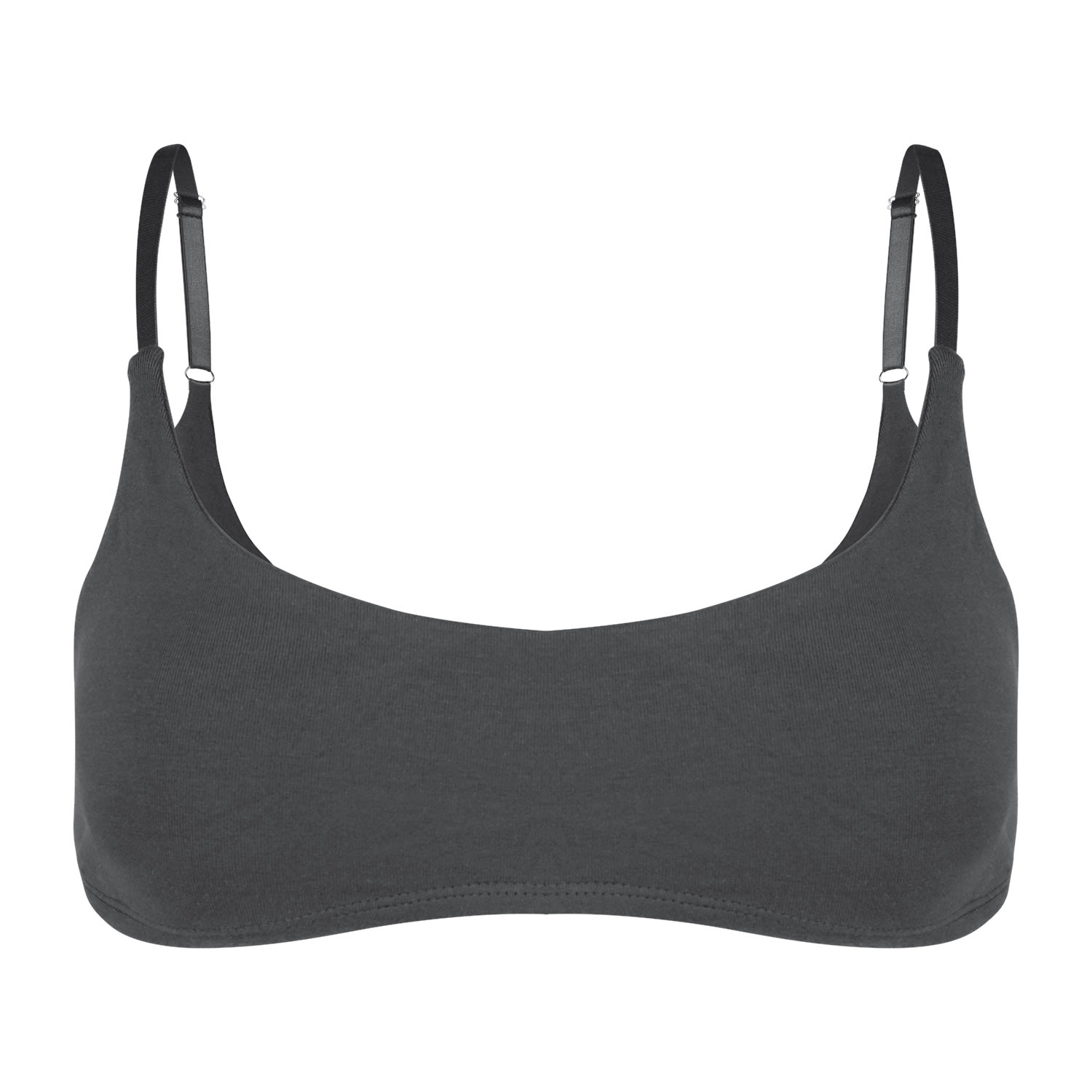 All Glory Women's Grey The Bra - Charcoal In Gray