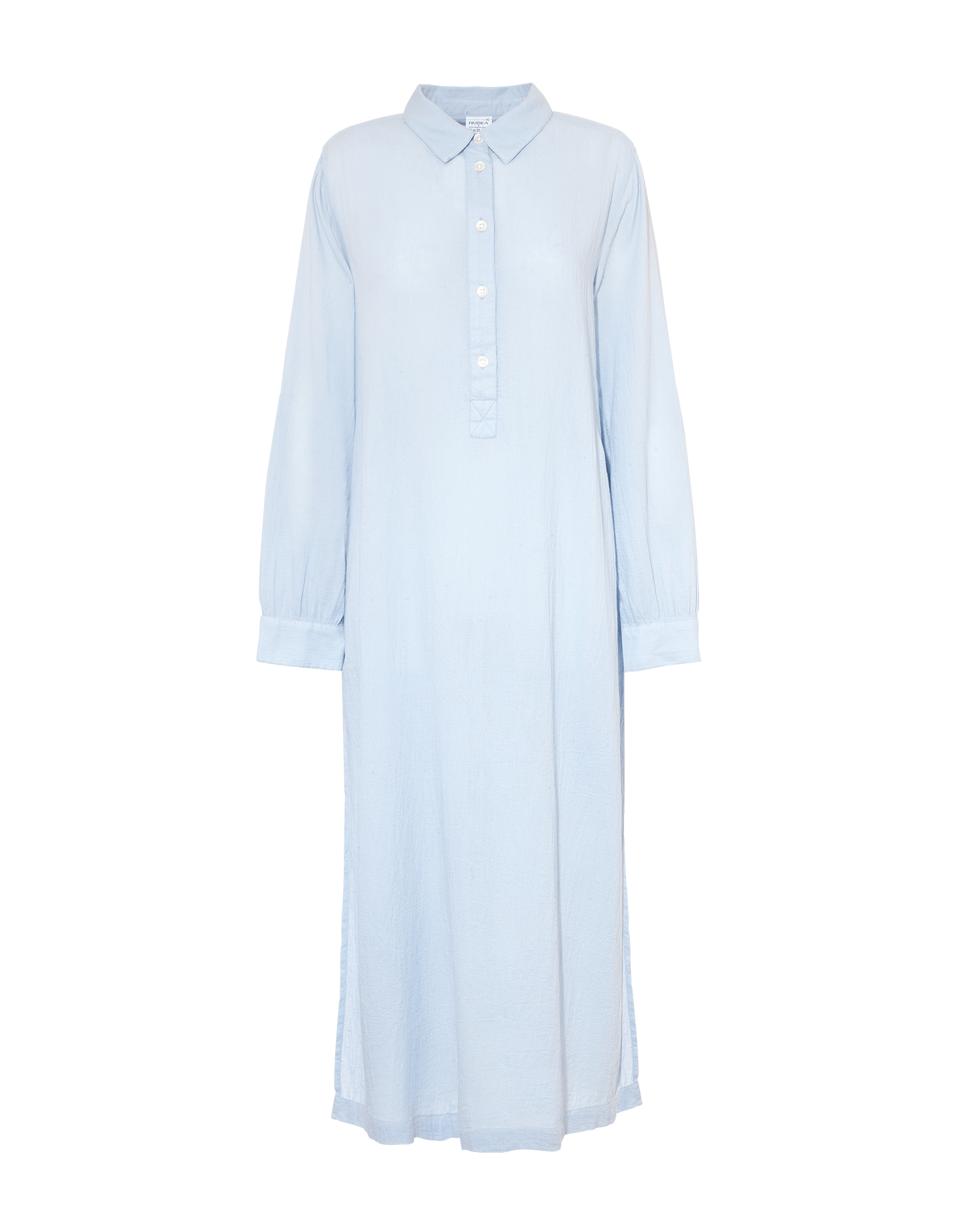 Nudea Women's Blue The Maxi Shirt - Sky In Blue