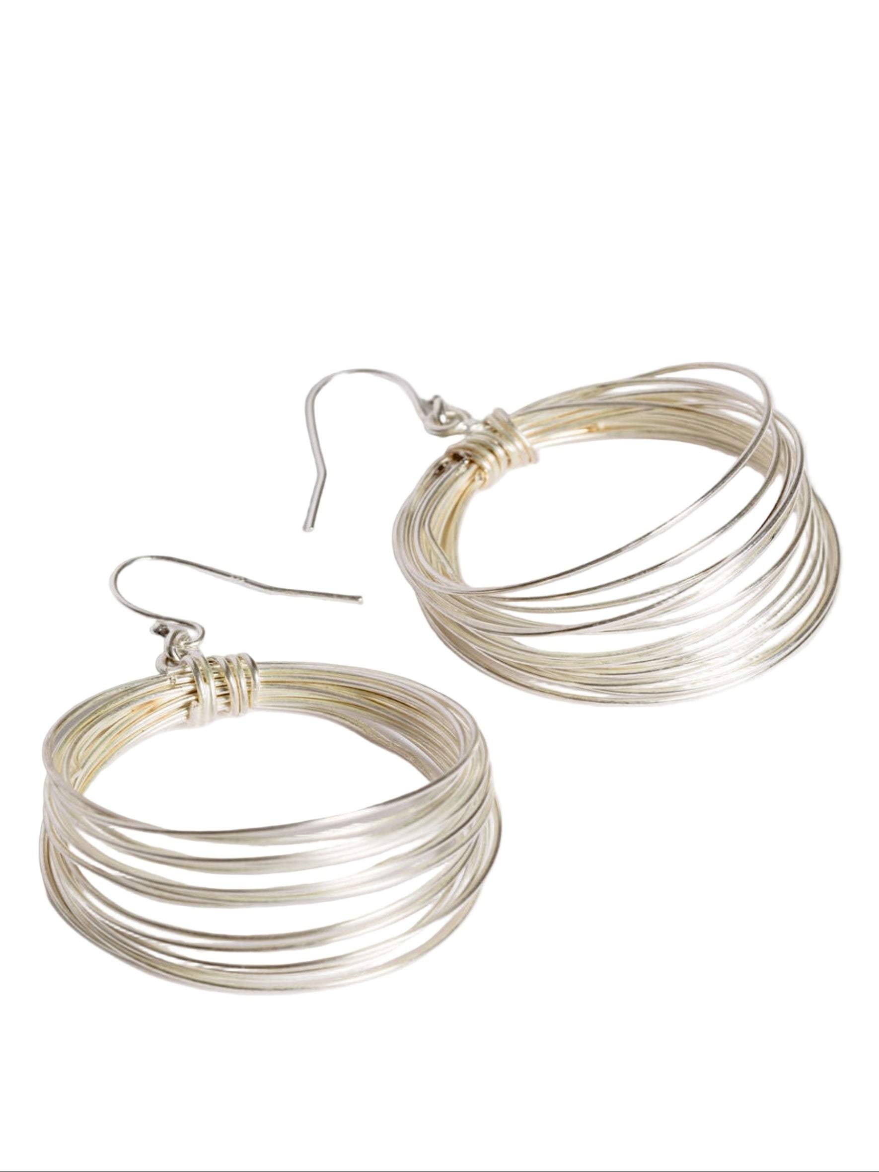 Florentis Jewellery Women's Gold / Silver Not Just Another Hoop Earring - Gold In Multi