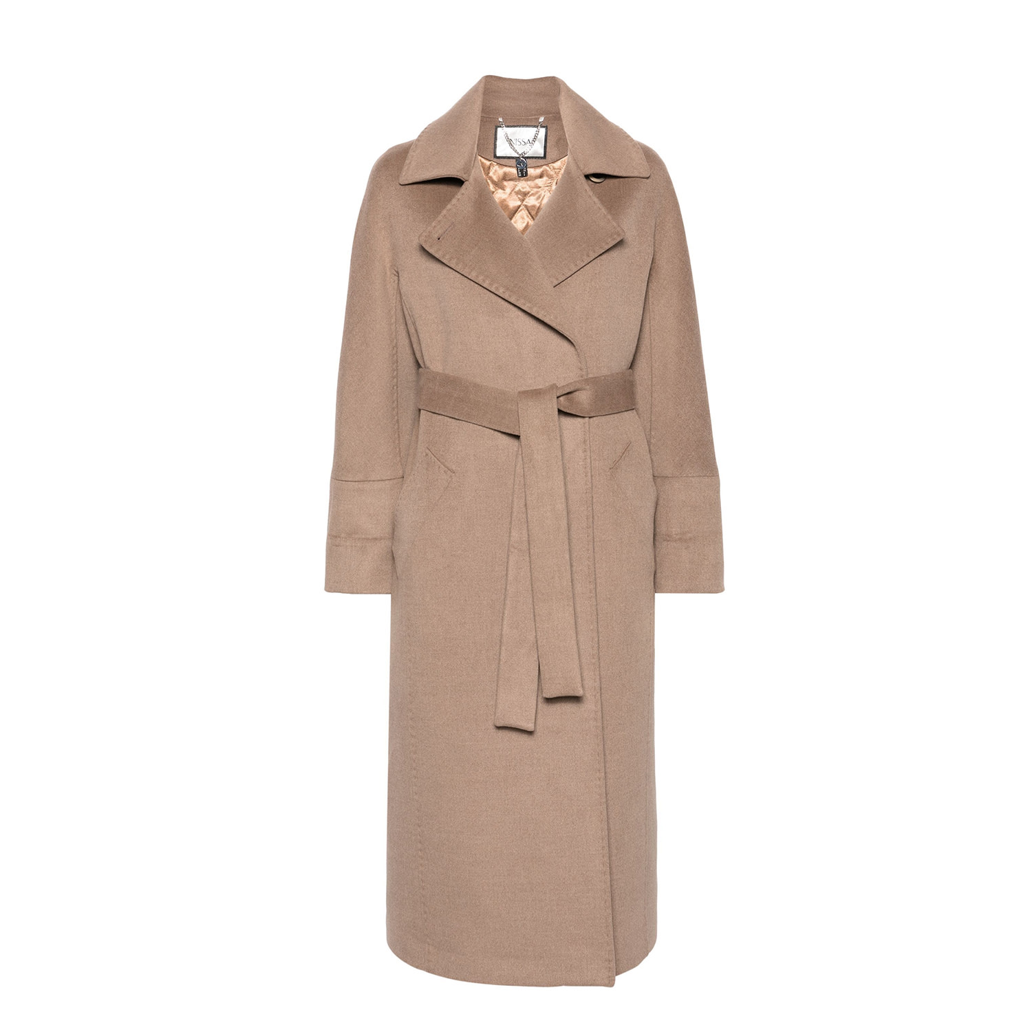 Women’s Single-Breasted Coat Brown Extra Small Nissa