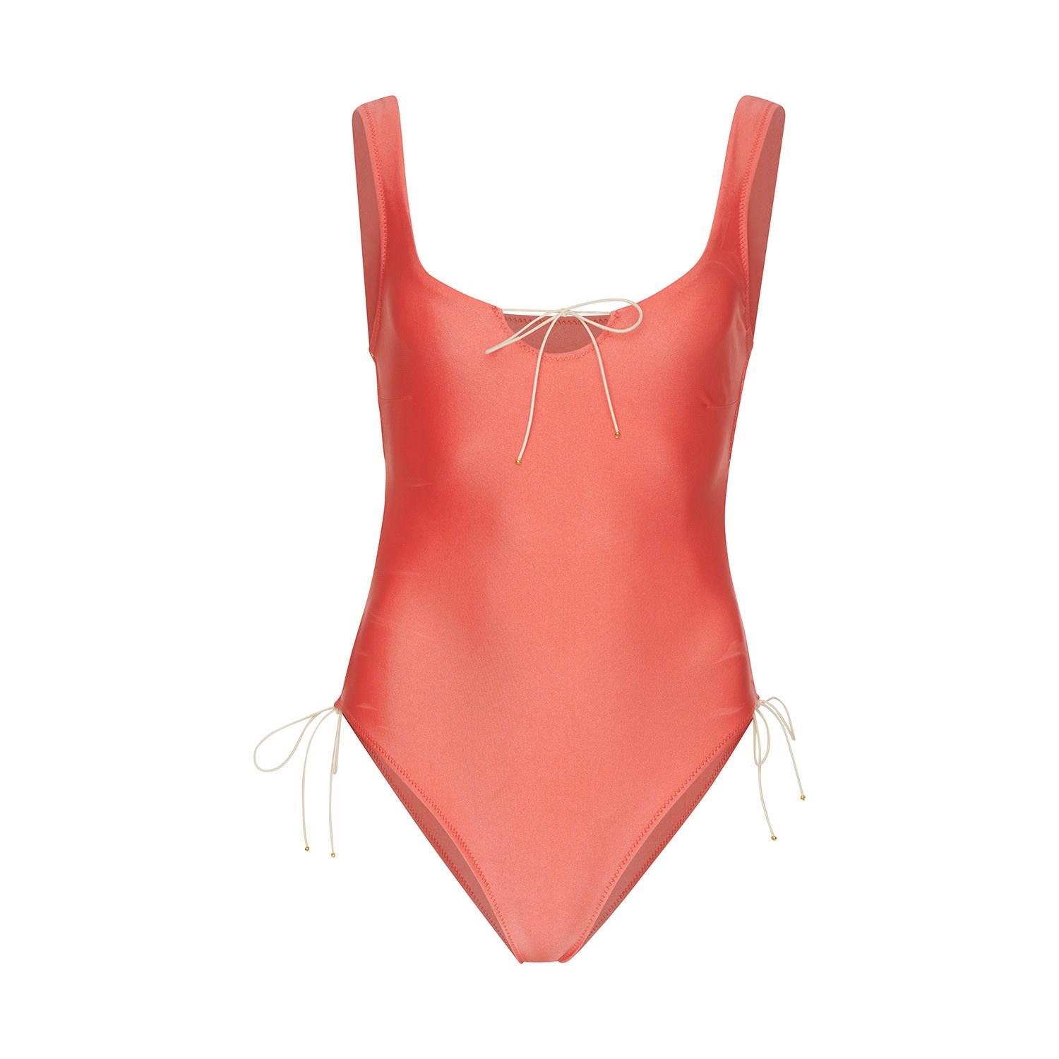 Pelso Women's Yellow / Orange Folly One-piece Swimsuit In Luminous Coral