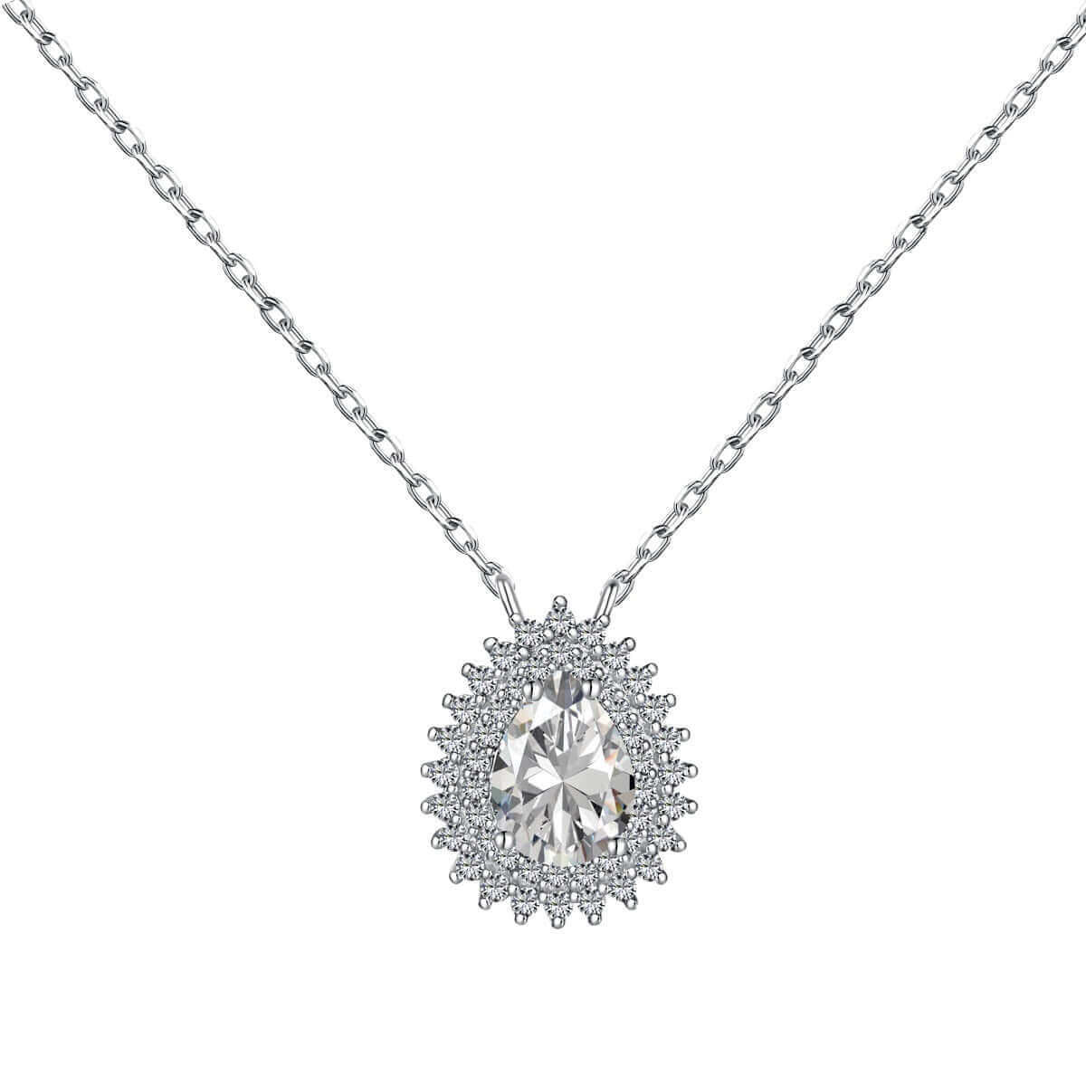 Viviana Halil Women's The Celine Premium Zirconia Necklace In Sterling Silver