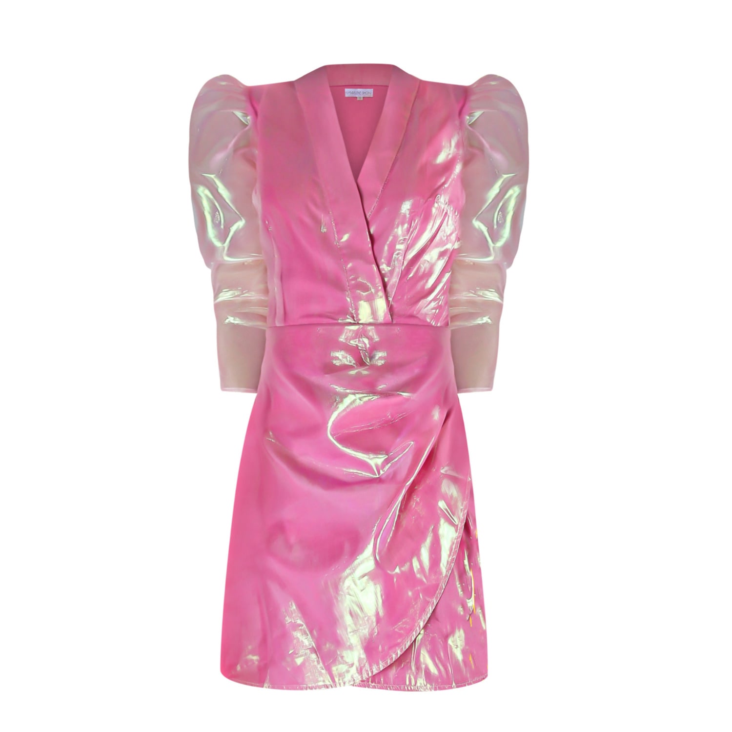 Madeleine Simon Studio Women's Pink / Purple Borealis Glass Dress