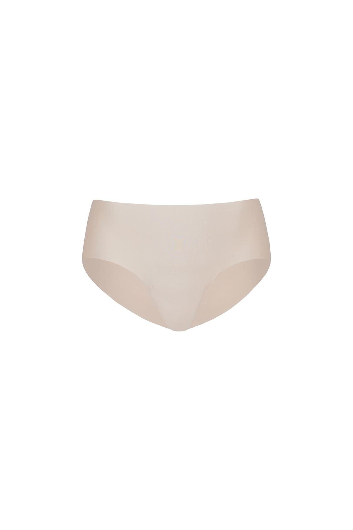 Women’s Neutrals Commando Butter No Vpl Bikini Brief, Beige Xs