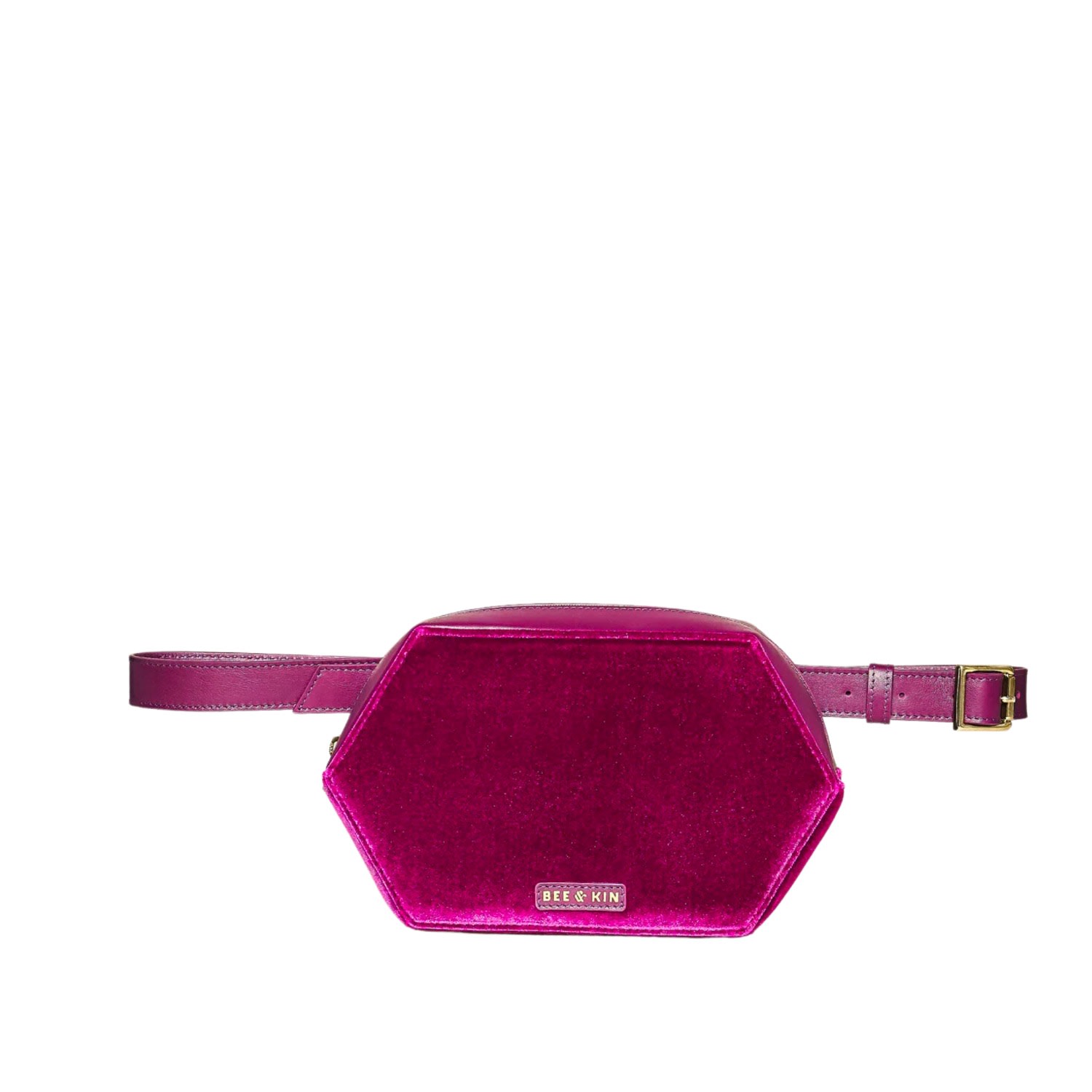 Women’s Red The Friend Belt Bag In Velvet Bee & Kin