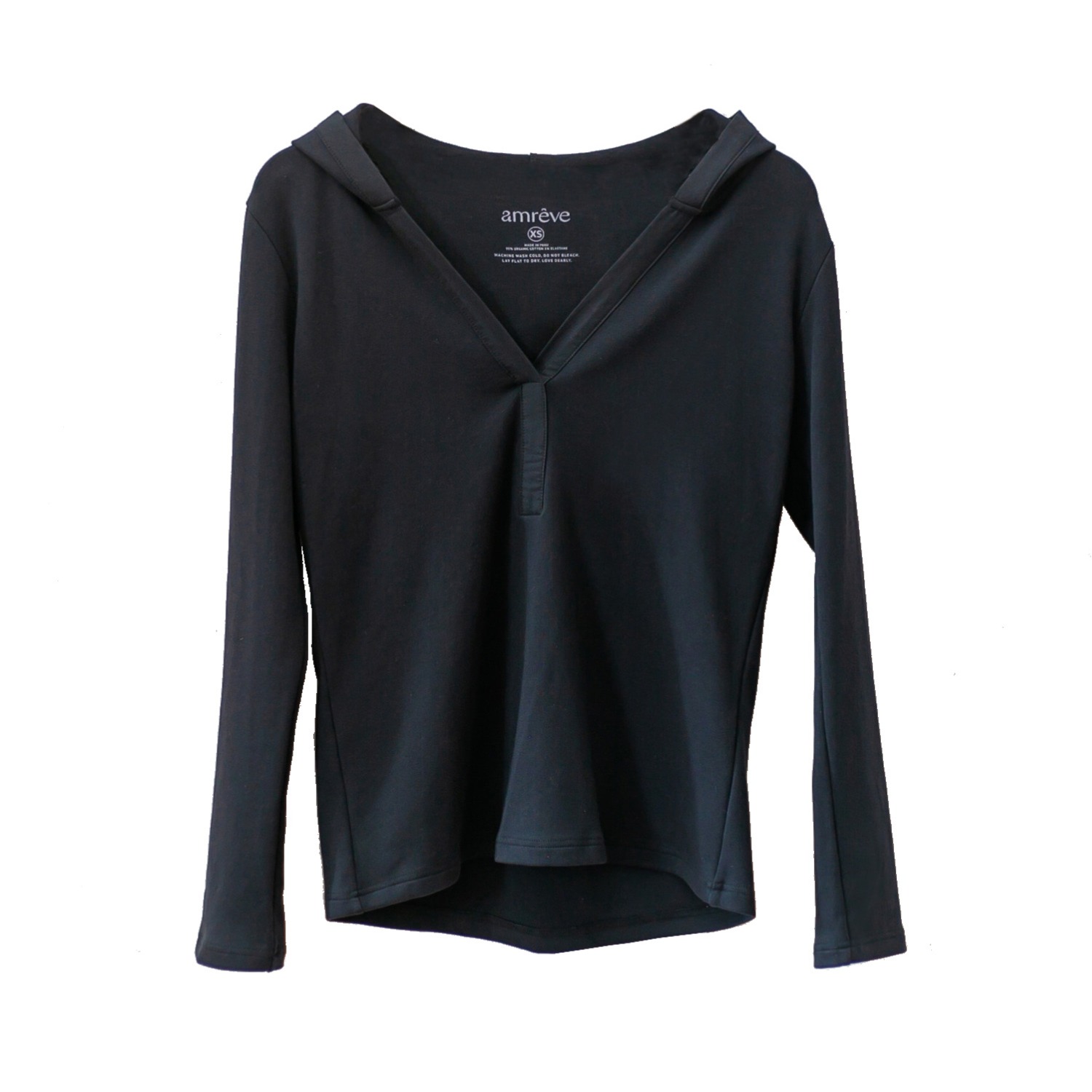 Amrêve Women's Organic Hoodie - Black In Black