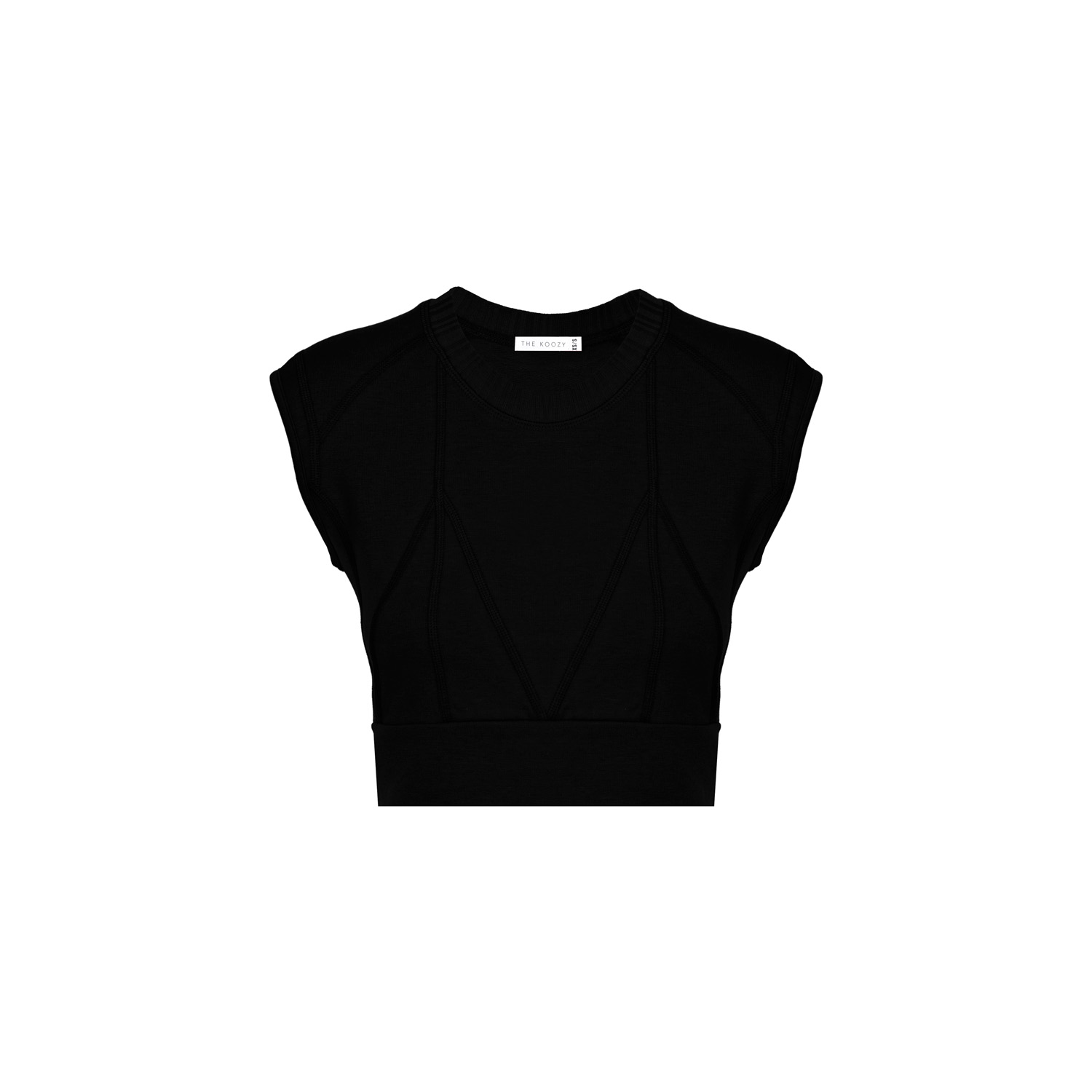 The Koozy Women's Neva Top In Black In Black