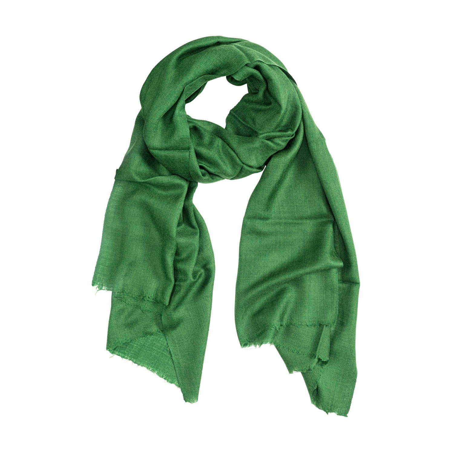 AsnehAsneh Green Cashmere Scarf DailyMail