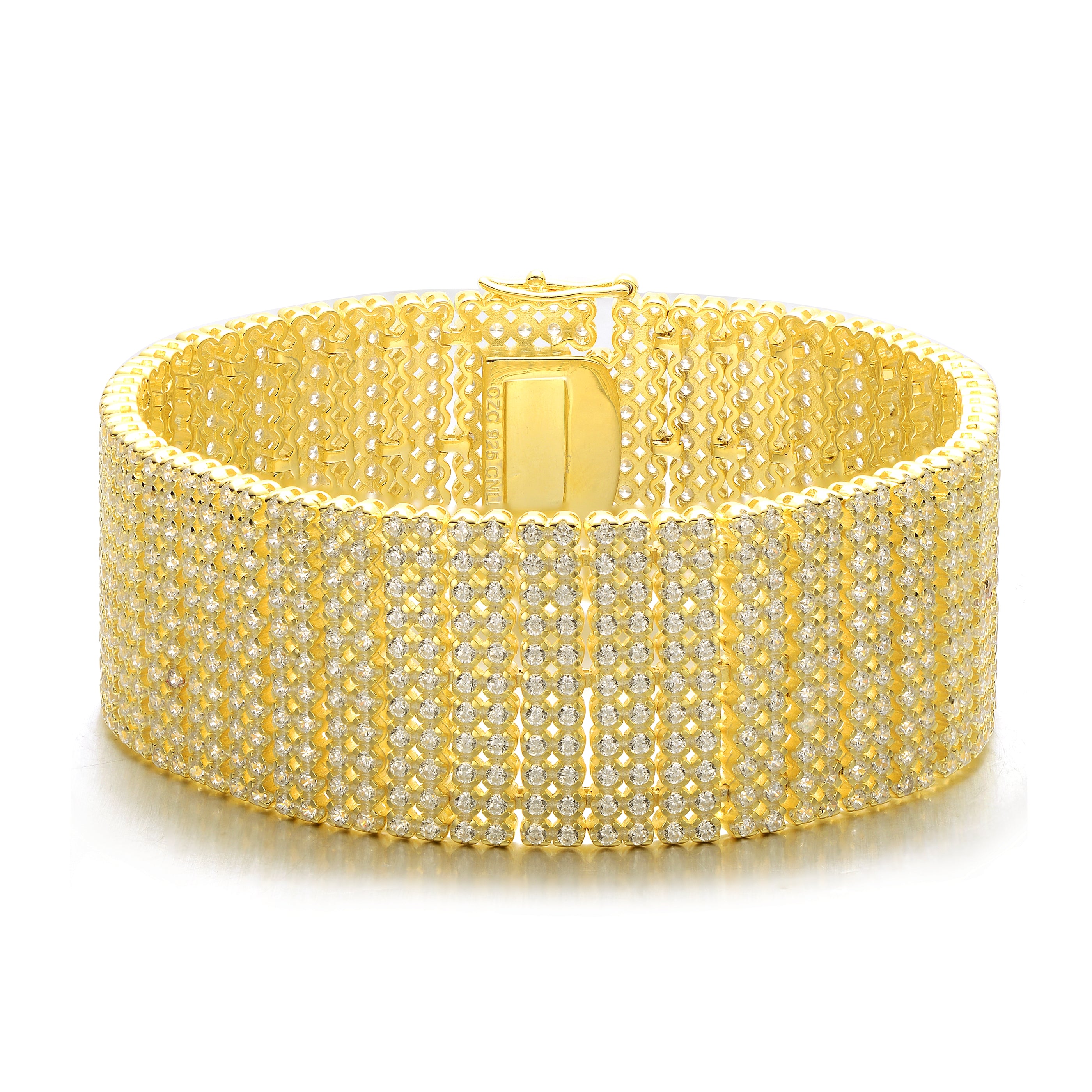 Cannes Gold Link Bracelet