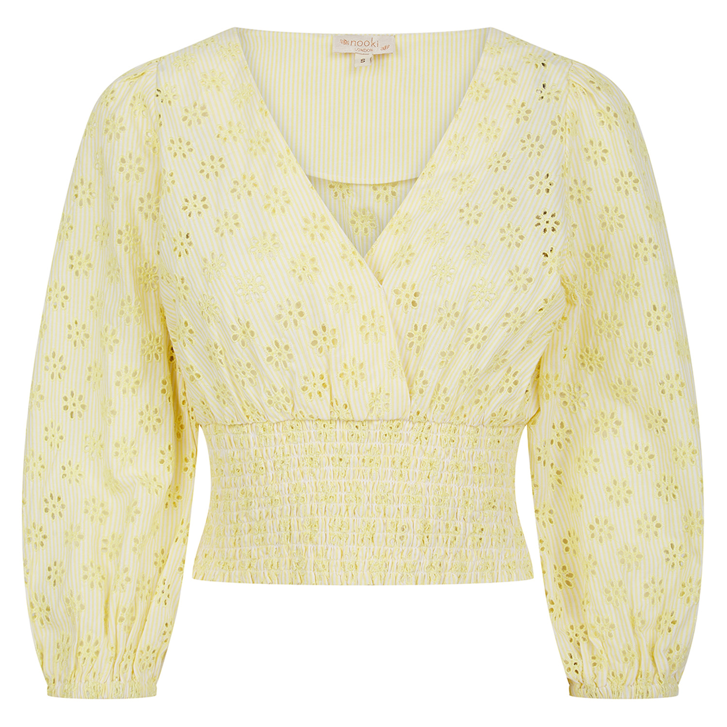 Nooki Design Women's Yellow / Orange Ciara Blouse - Yellow In Yellow/orange