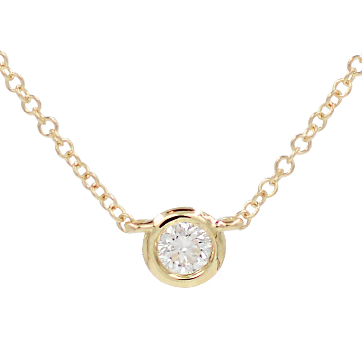 Women’s Gold Solitaire Diamond Kamaria