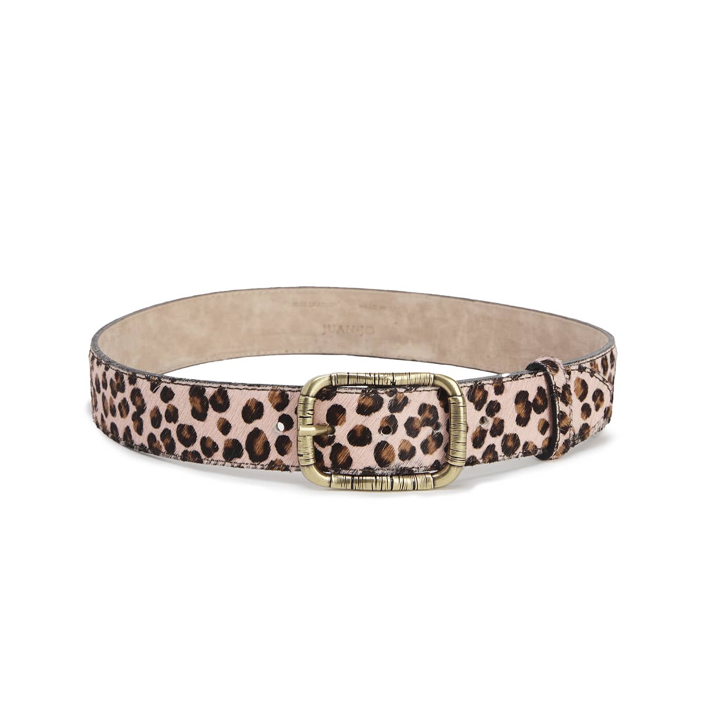 Animal Print Belt - Leopard Print Cowhide Belt | JUAN-JO  display picture 1