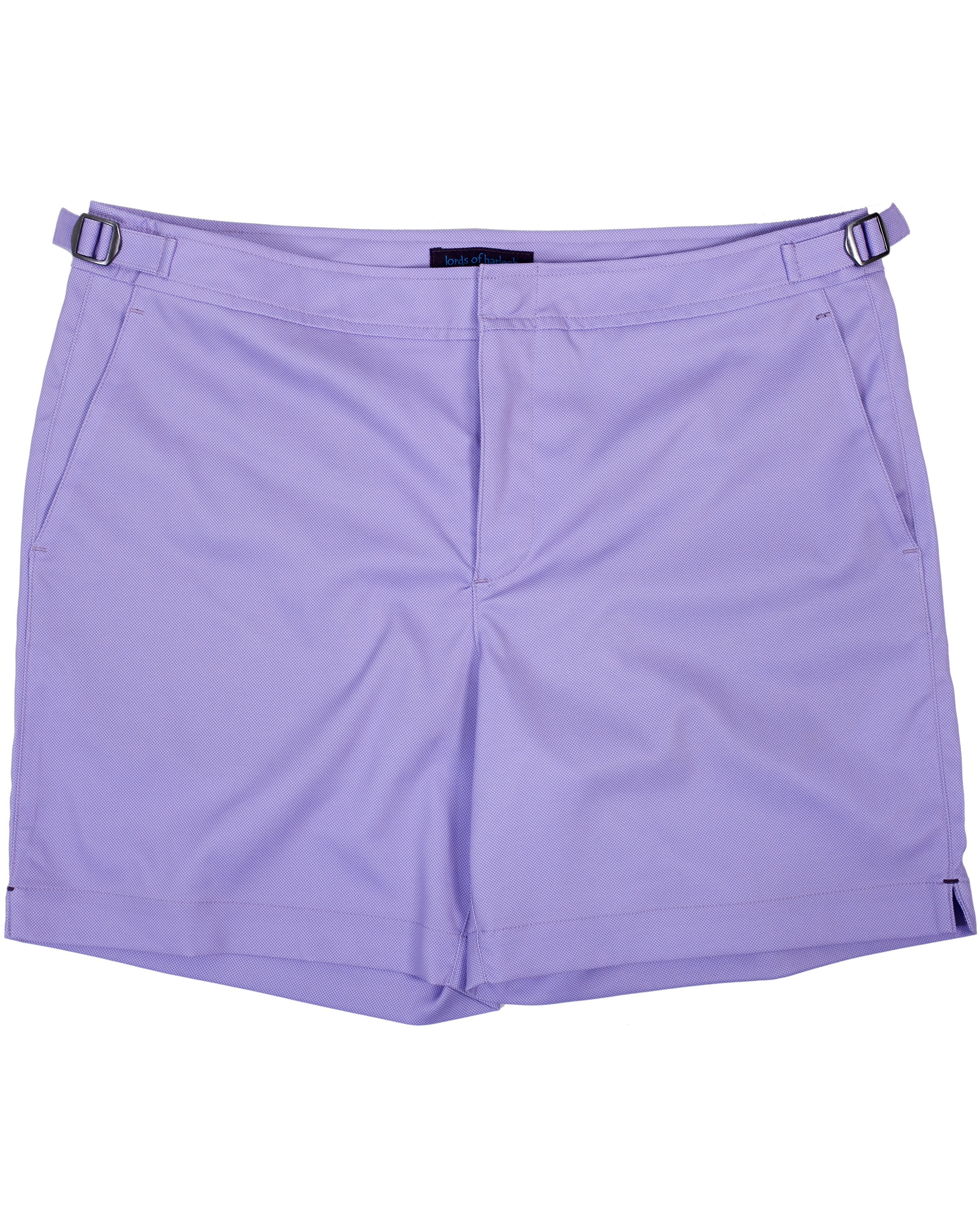 Men’s Pink / Purple Pool Oxford Swim Short - Lavender 36" Lords of Harlech