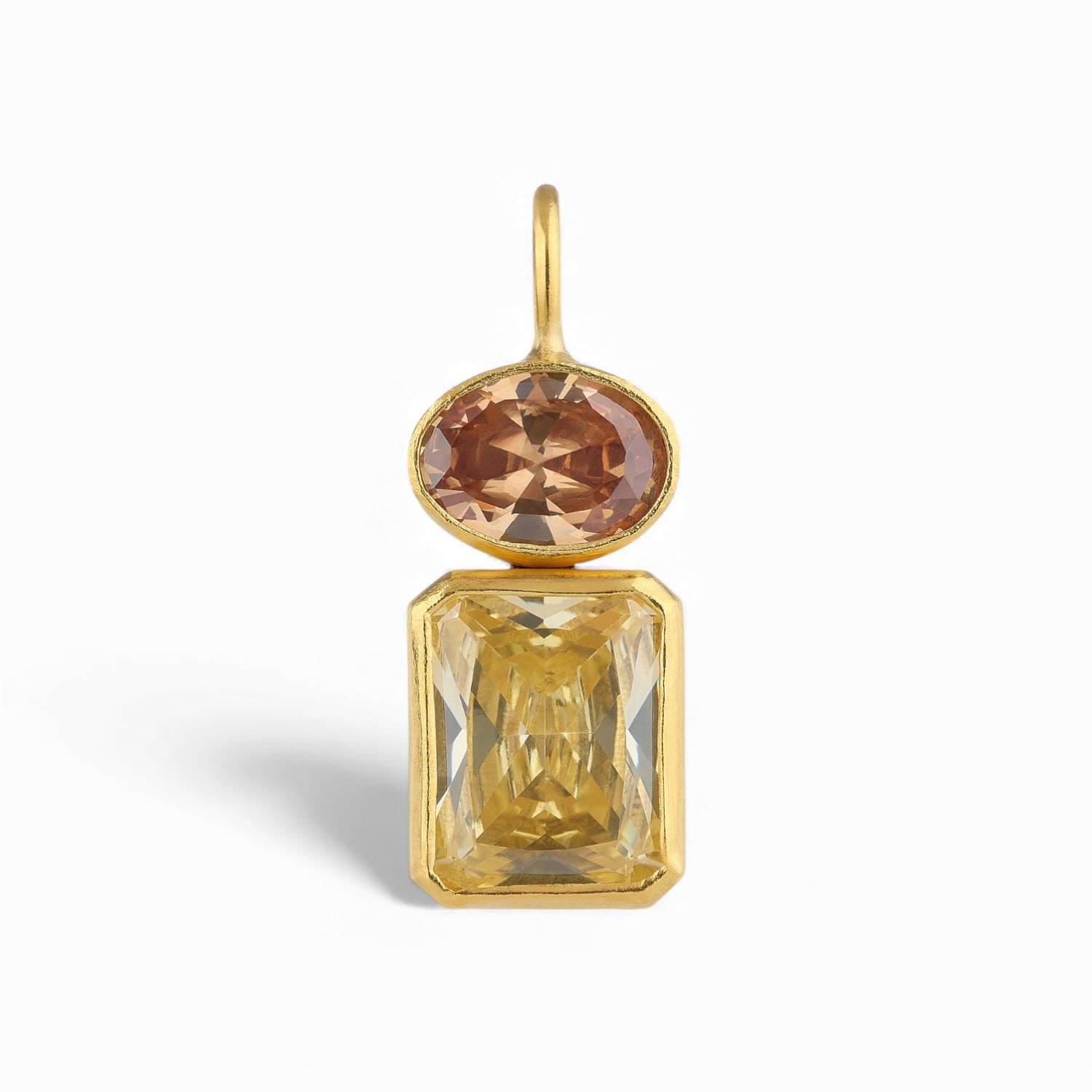 Firera Atelier Women's Yellow / Orange Vera Charm & Sole Dorato Necklace In Gold