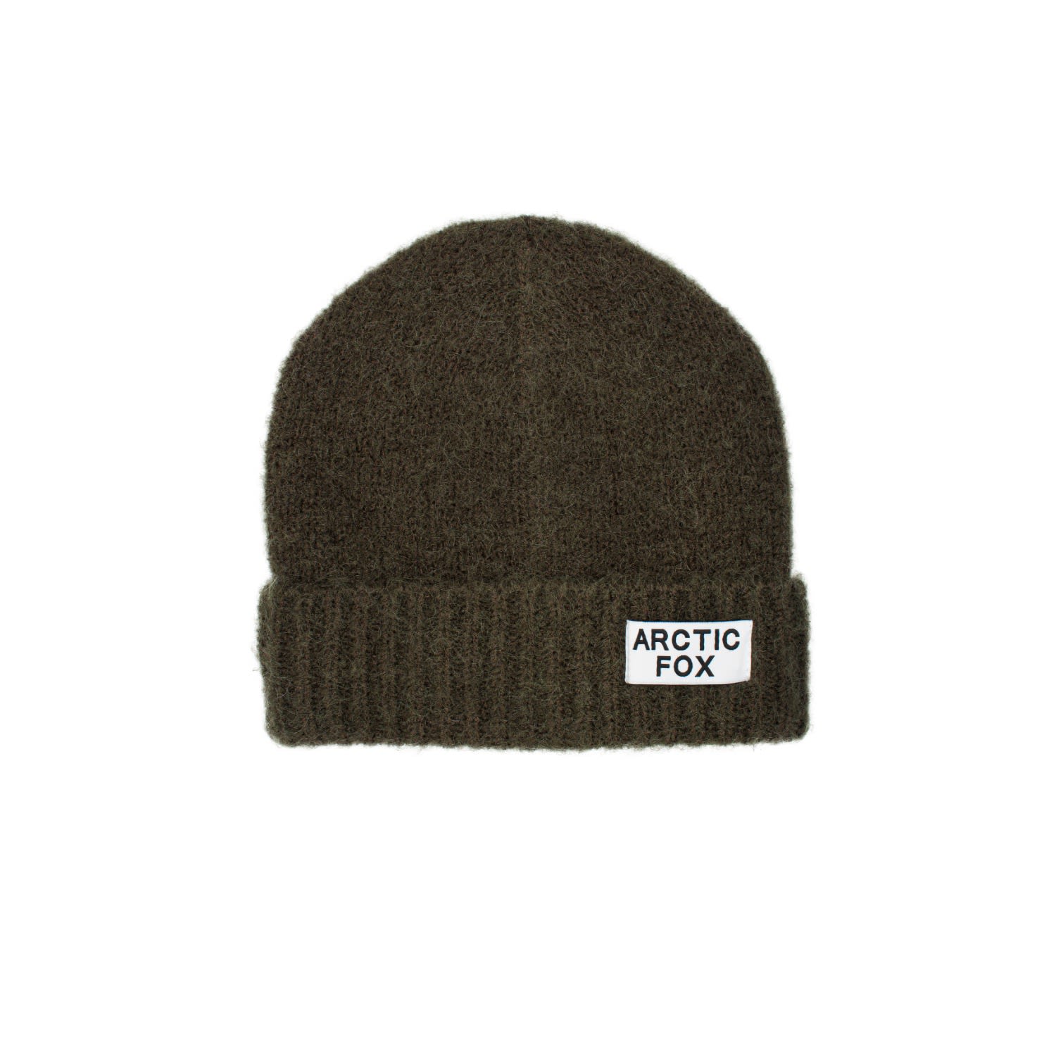 Women’s The Mohair Beanie In Khaki Green. Arctic Fox & Co.