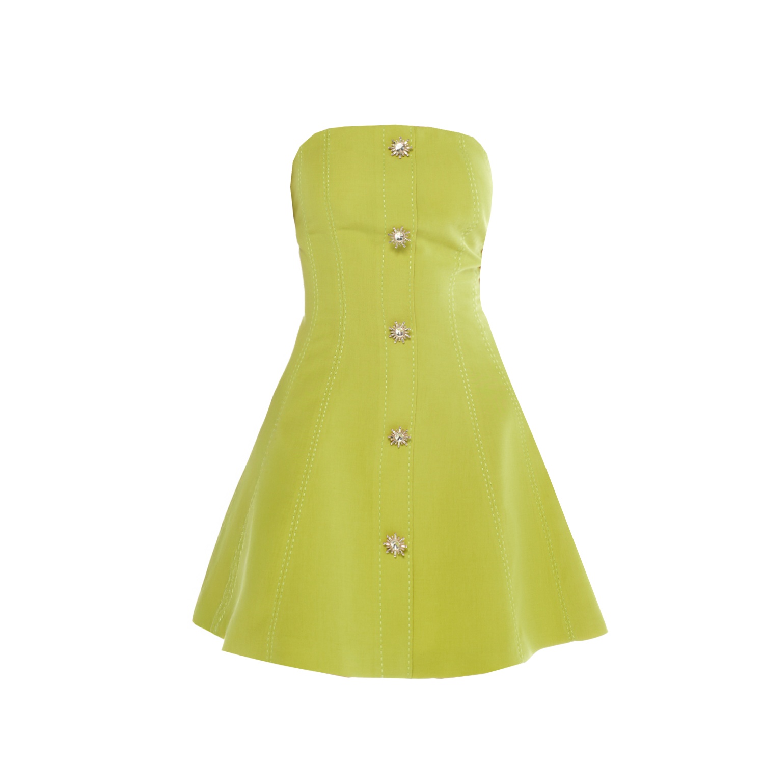 Copurs Women's Jade Dress Mini - Green In Green