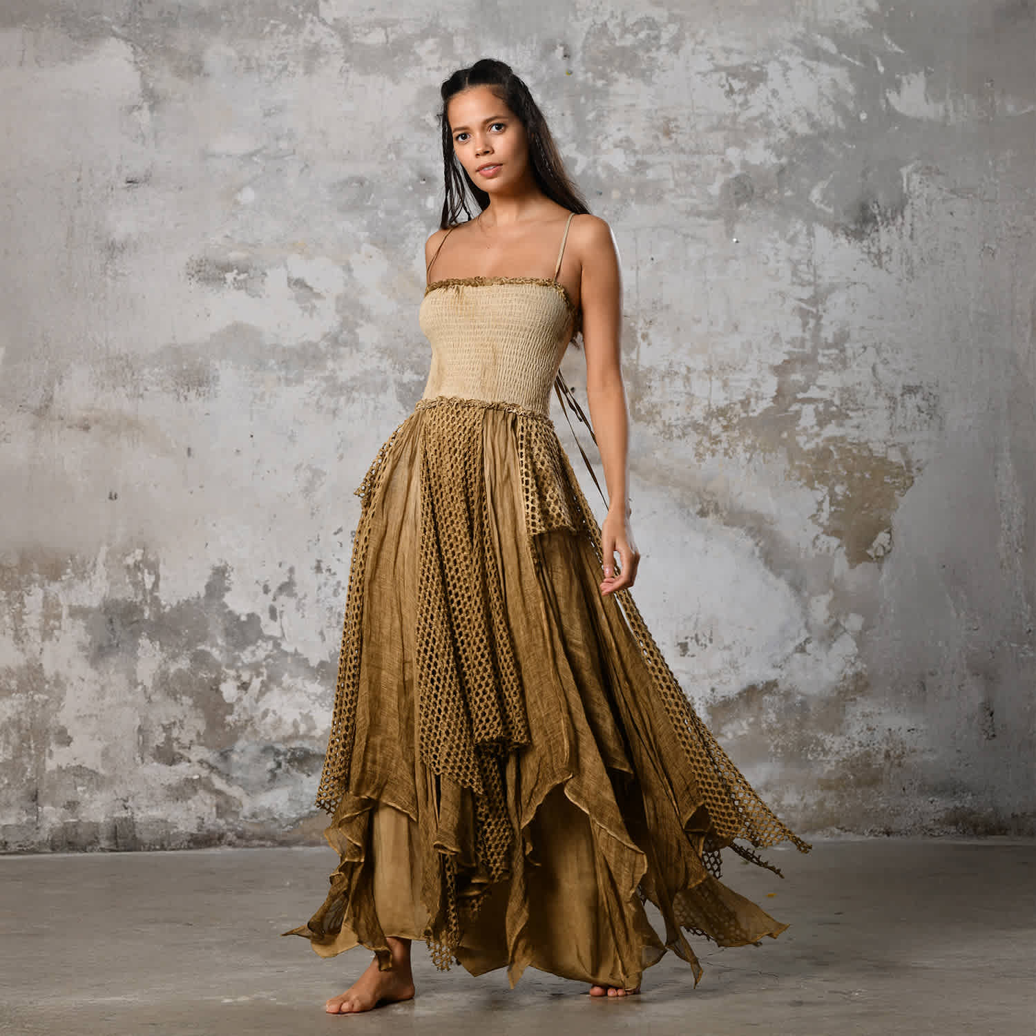 Boho Maxi Bloom Dress - Women Boho Layer Dress Summer | Zhenabia | Wolf &  Badger