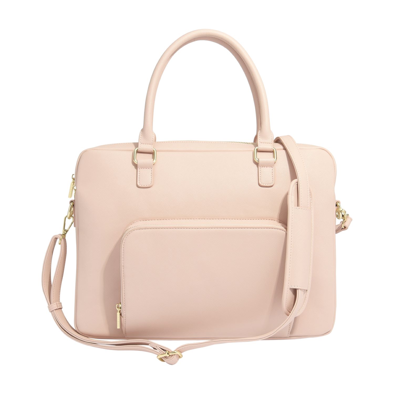 Stackers Women's Neutrals  Laptop Bag - Blush Pink In Pink