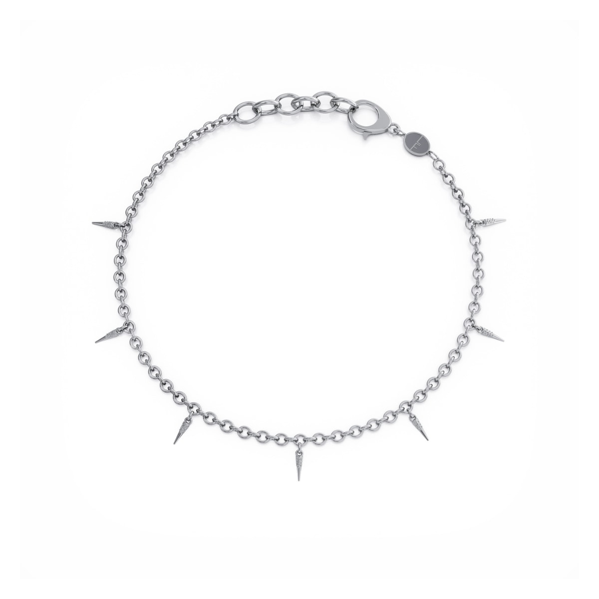Linda Fiore Women's Horn Bracelet Sterling Silver