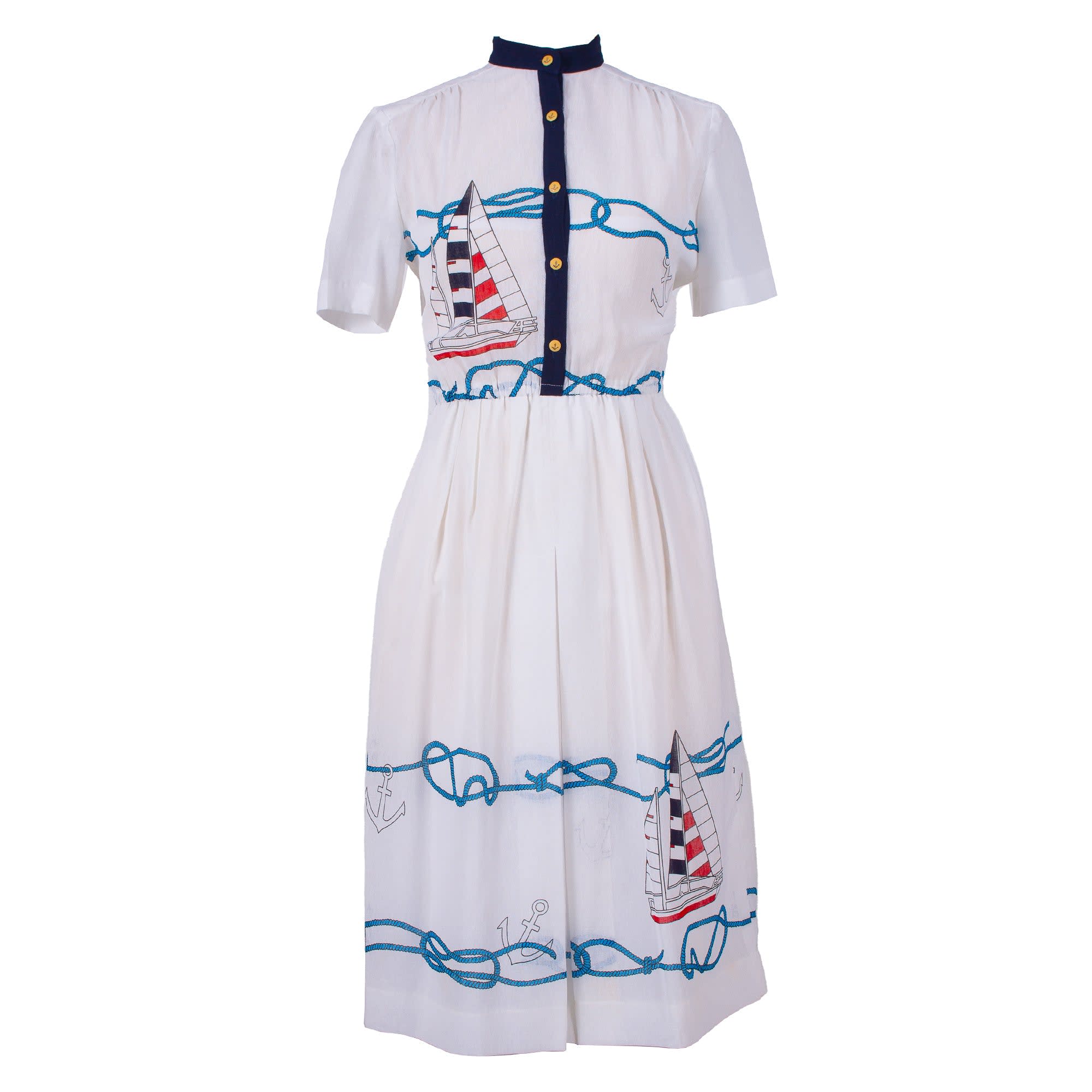 Vintage nautical dress hot sale