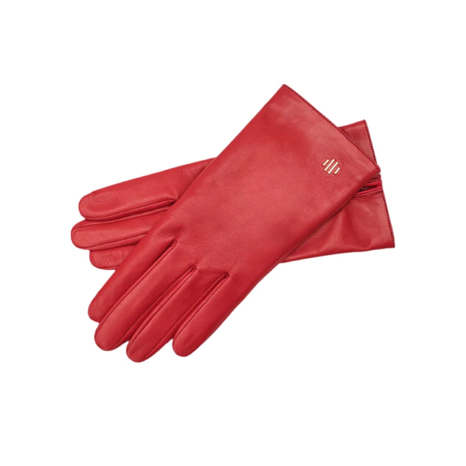 1861 Glove Manufactory Women's Red Hamerli Claire Rosso Leather Gloves In Red