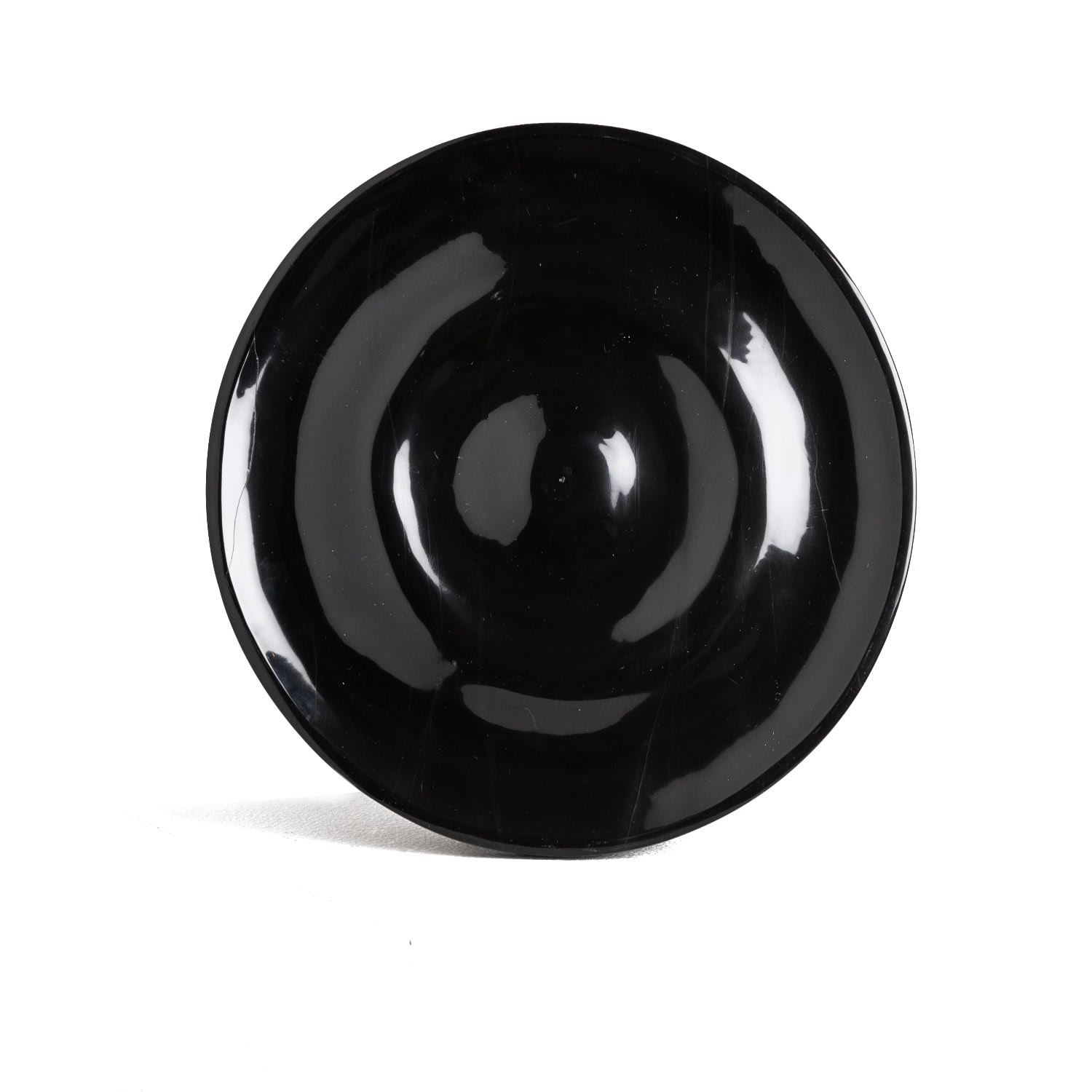 And Jacob Ola Plate - Black Marble In Black