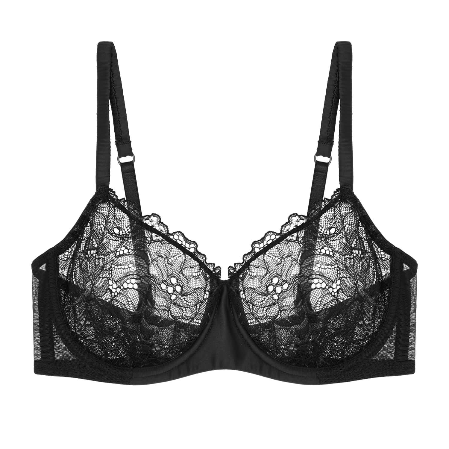 Women's Black Lexi Demi Bra Noir