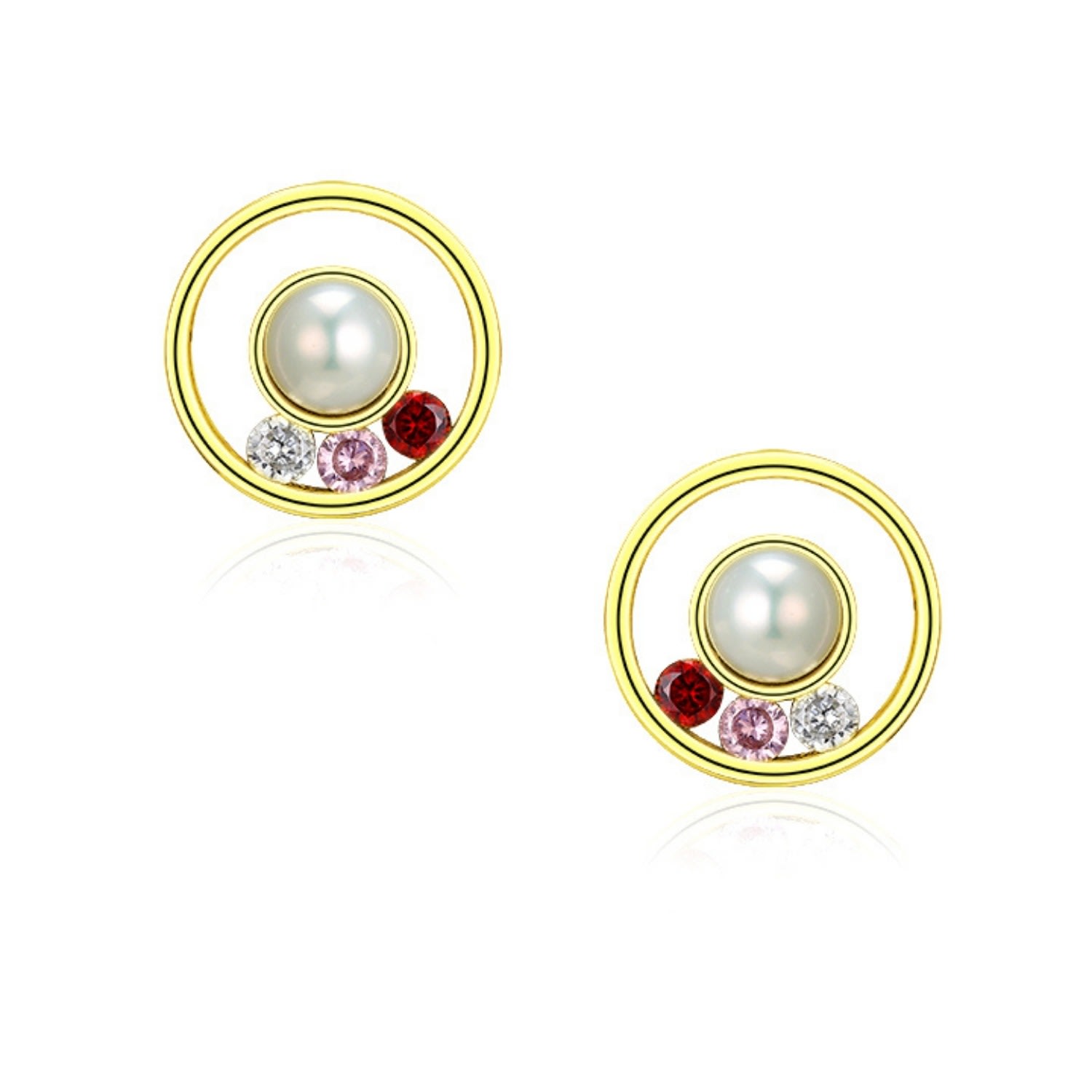 House Of Elliott Women's Halona Gold Earrings