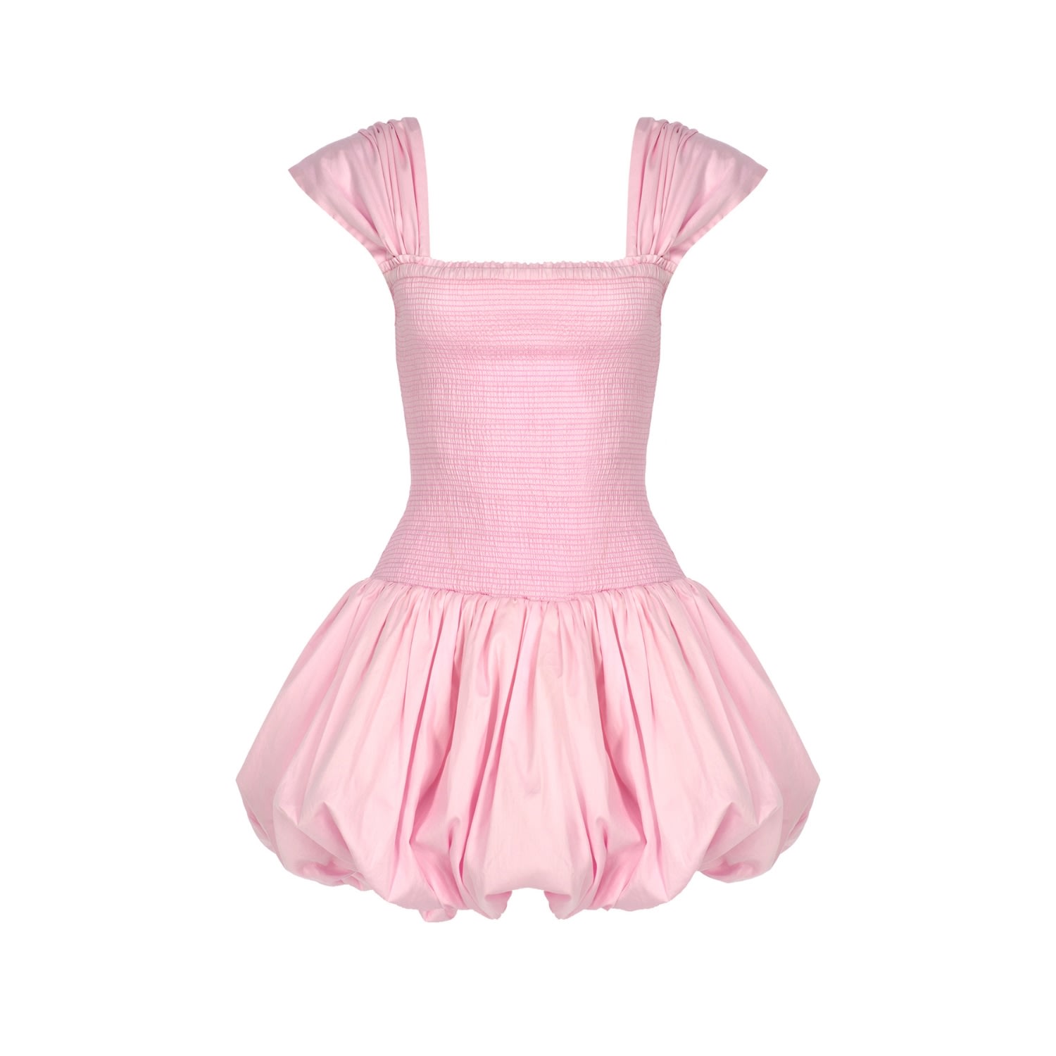 Alive New York City Women's Pink / Purple It Girl Bubble Mini Dress