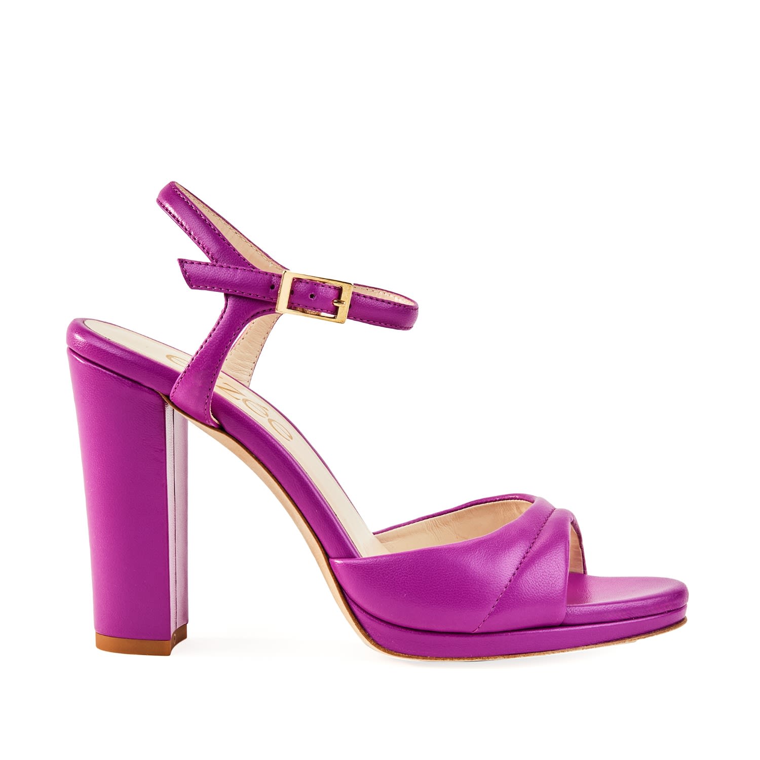 Shop Elizee Women's Pink / Purple Solange Raspberry Sandal In Pink/purple