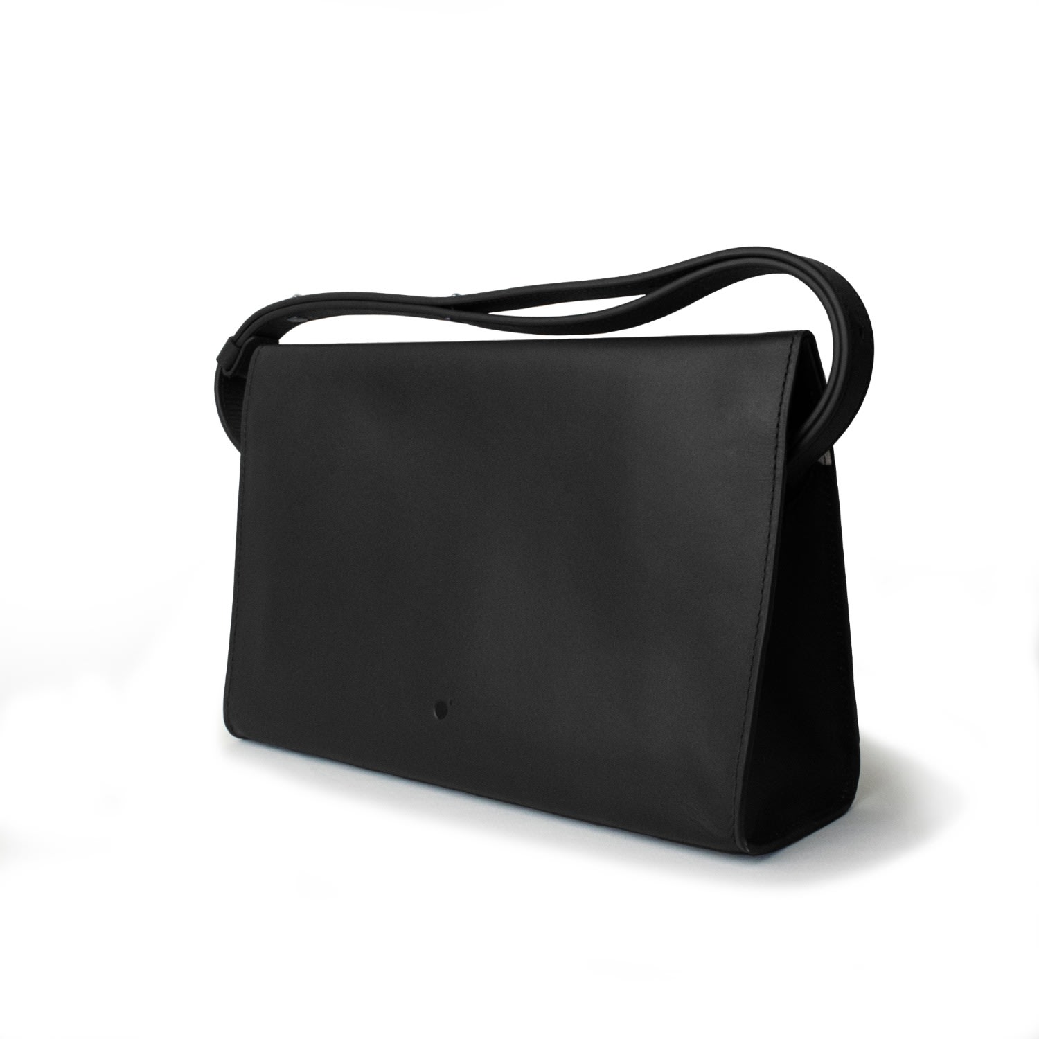 Women’s Handmade Adjustable Shoulder Bag - Black Godi.