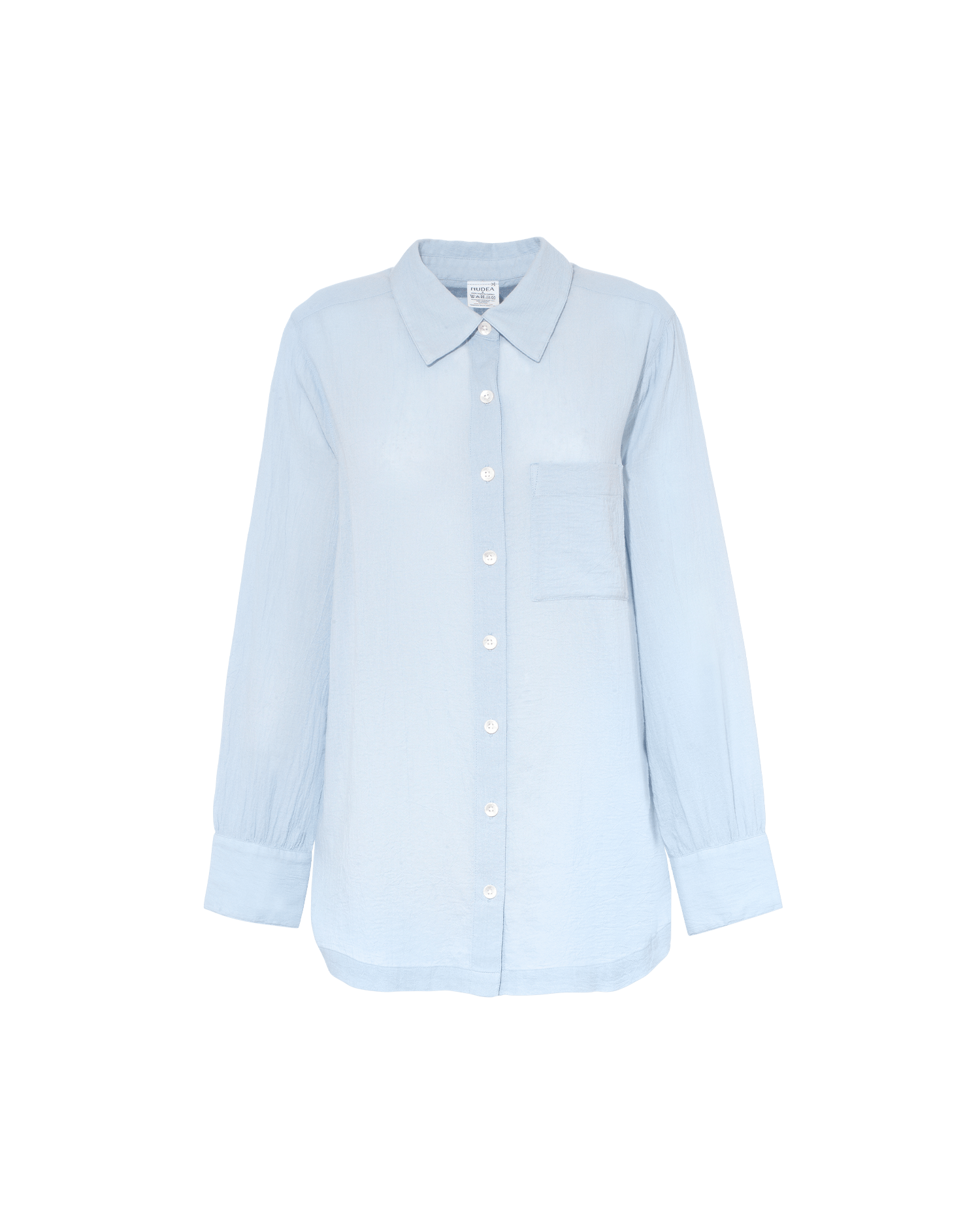 Nudea Women's Blue The Midi Shirt - Sky