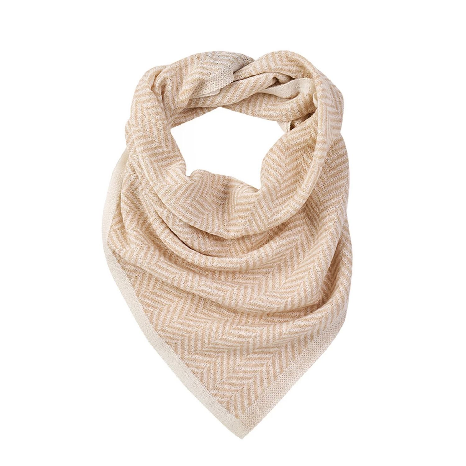 Mohair&angora Women's White Mohair Foulard Lycia Ecru
