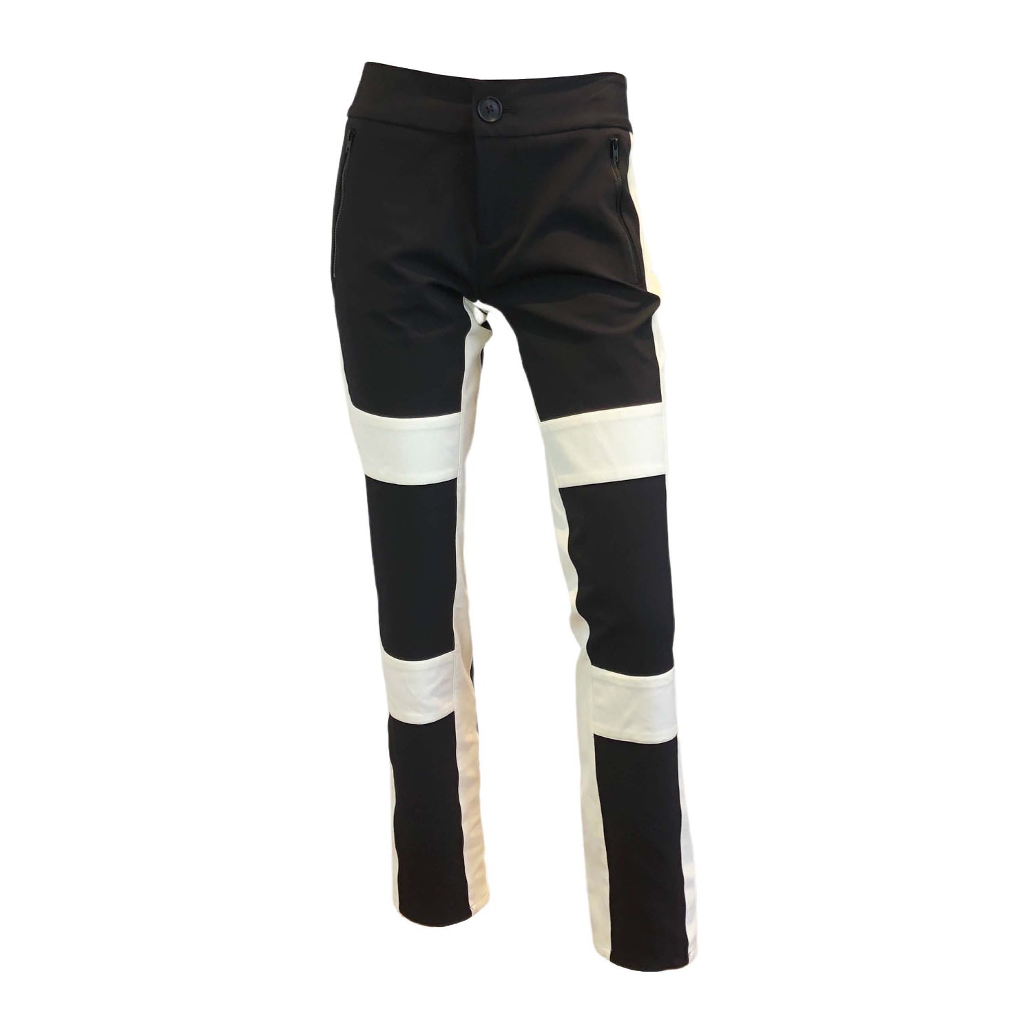 Women’s Black / White Cody Trouser Xxxs Snider