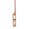 Bermuda Watch Company Annie Apple Meraki Mother Of Pearl Rose Gold Blush Leather Fob 35 In Fob