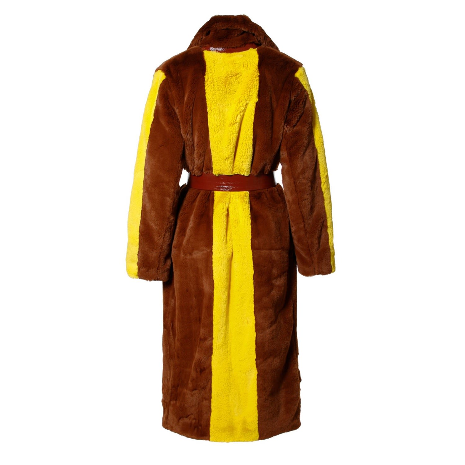 Aggi Women's Brown Heera Mink Faux Fur Coat