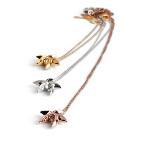 Gucci Crown Of Thorns Gold Pendant In Gold