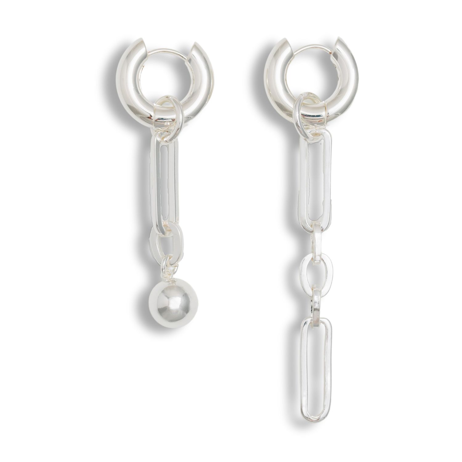 Women’s Silver Argentum Earrings Mademoiselle Jules