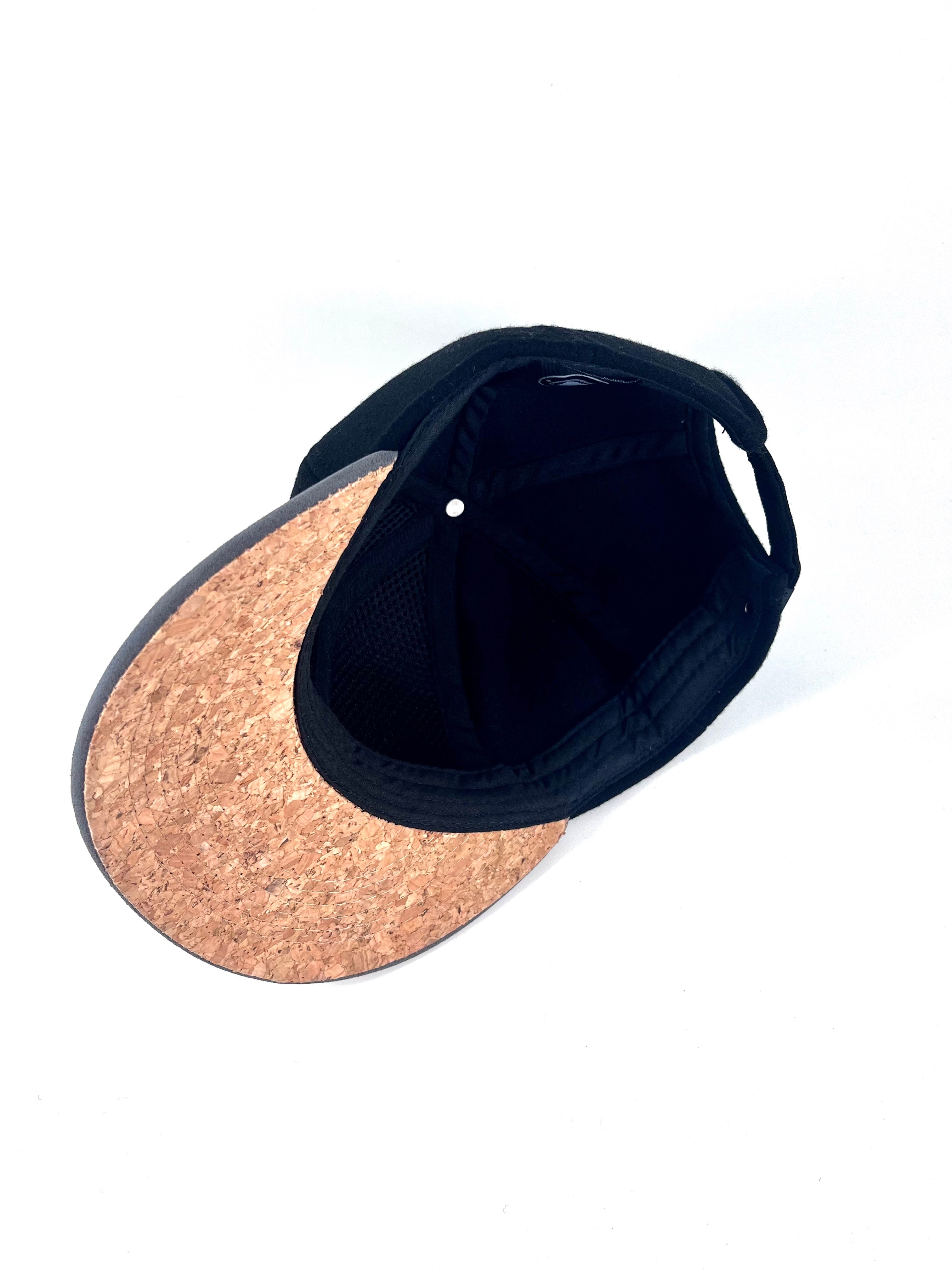 Dasmarca Hats Men's Johnny Carbon Black Wool Baseball Cap In Black