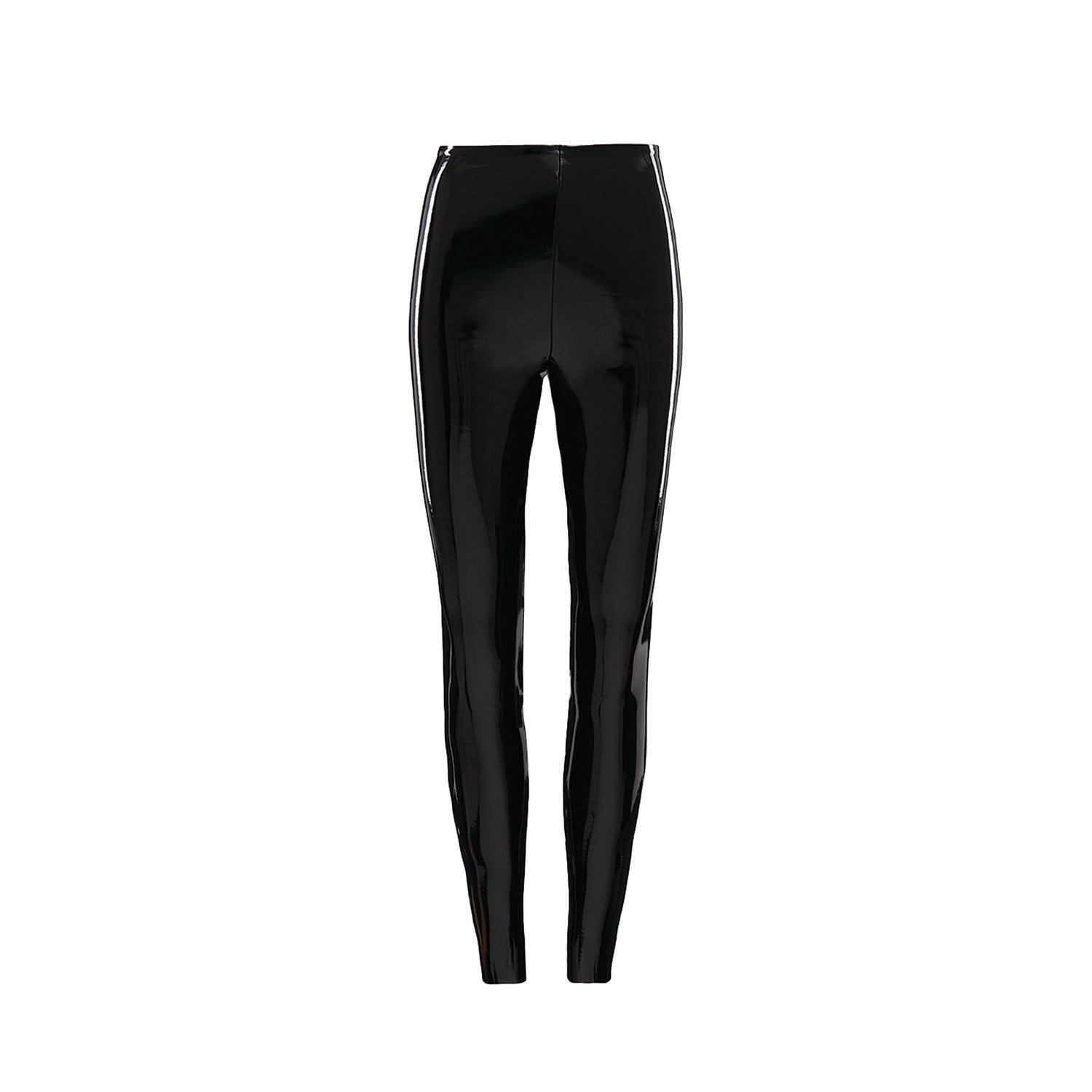 Women’s Commando Patent Faux Leather Control Smoothing Legging, Black Xl